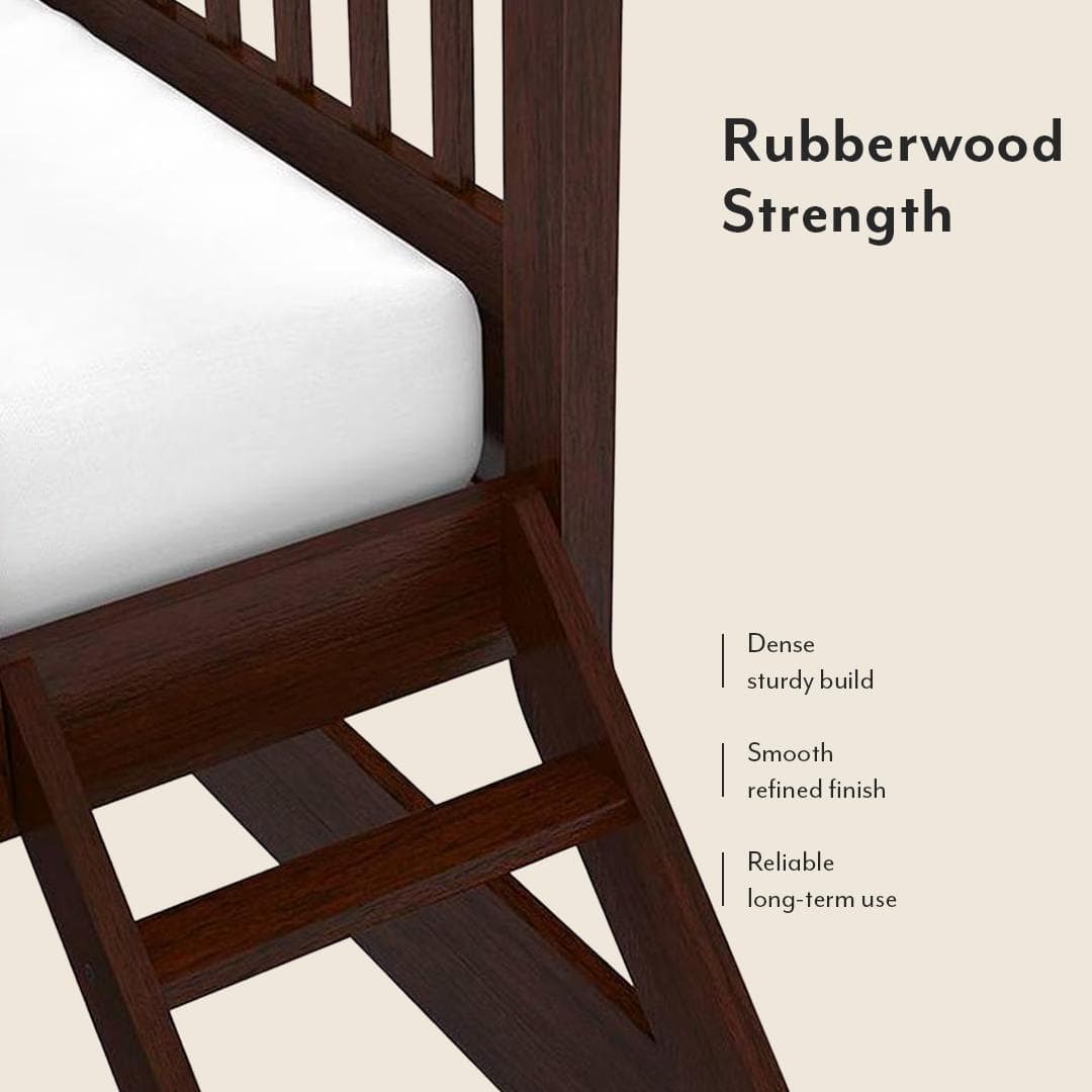 Barnley Single Over Queen Storage Bunk Bed In Dark Walnut