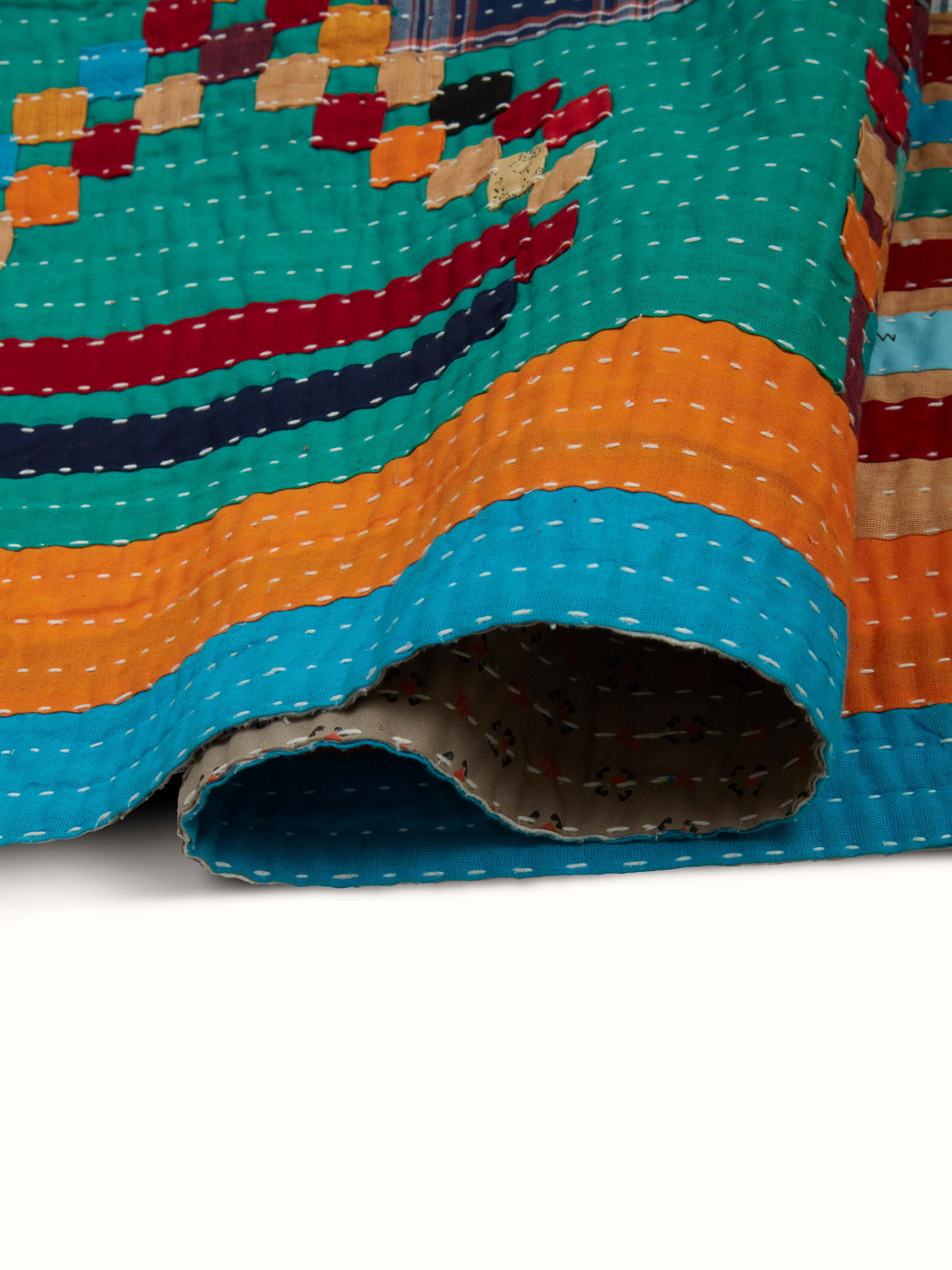 Siddi Geo Patchwork Single Bedspread