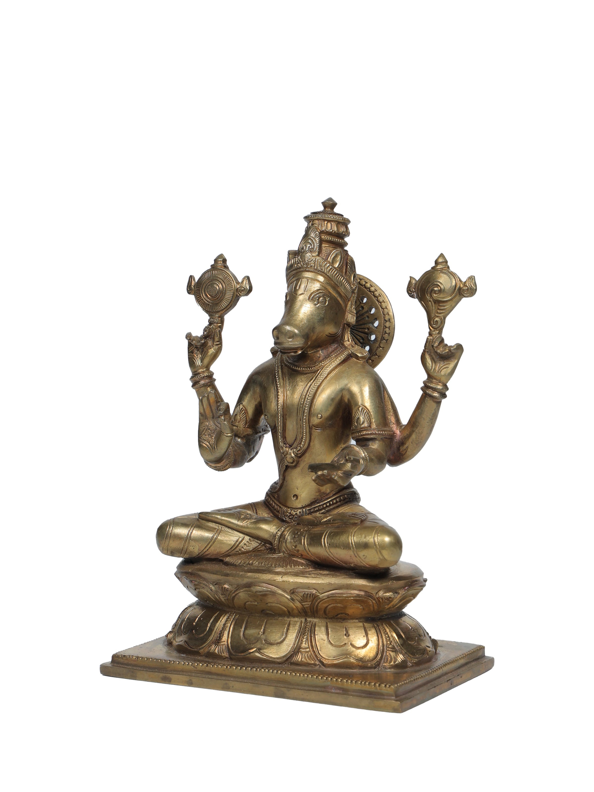 Bronze Cast Hayagriva Idol