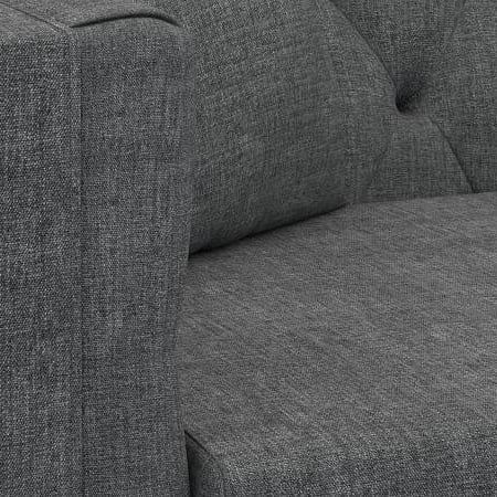 Windsor Sofa Set (Colour : Smoke Grey , Seater : 3+2+1)