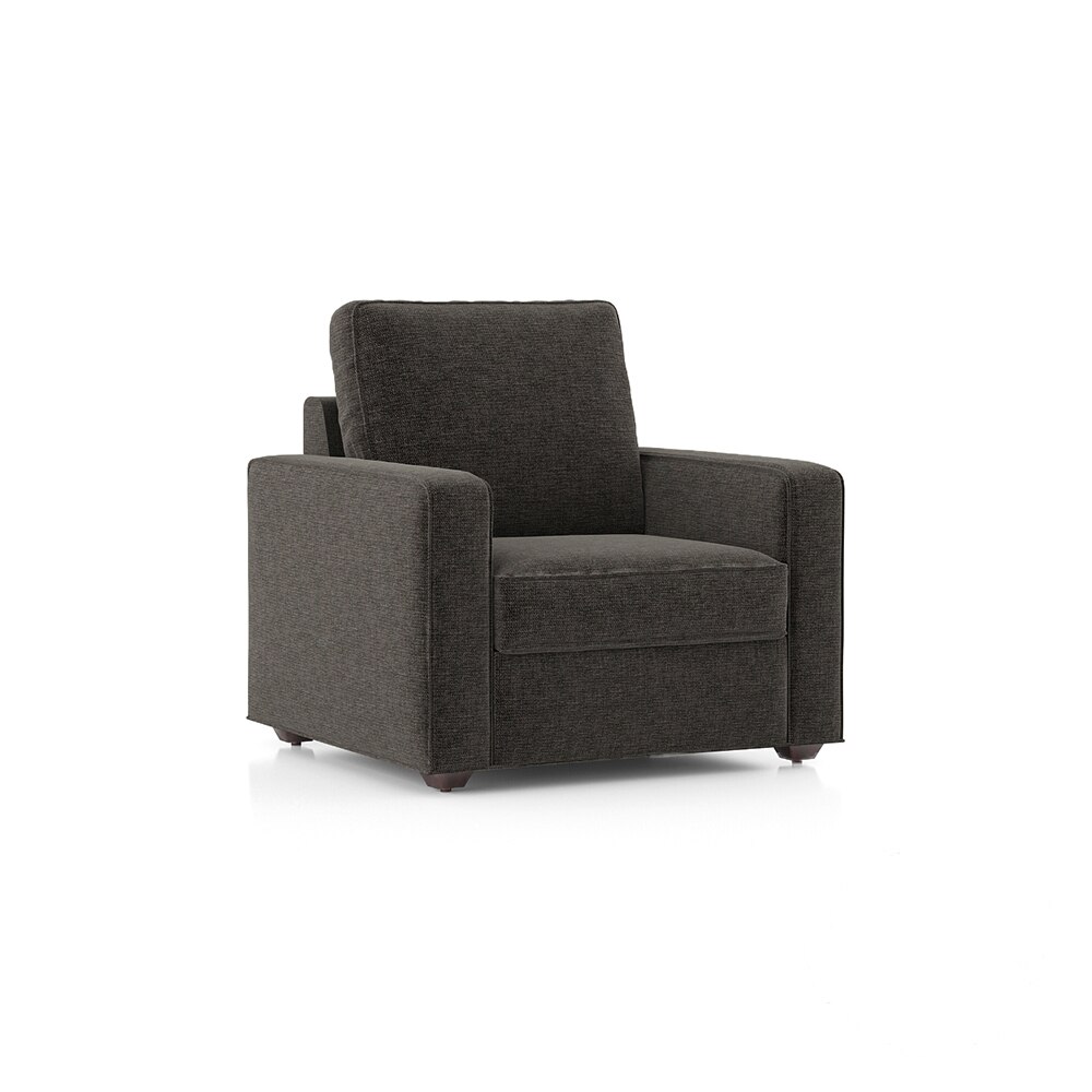 Apollo Sofa Set (Colour : Smoke Grey, Cushion : Soft, Back Type : High Back, Seater : 3+2+1)