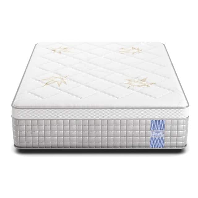 Gravity Hybrid Euro Top 5 Zoned Zero Partner Disturbance & 7 Layered Foam Pocket Spring Mattress (78 x 36 in, 6 Inches)