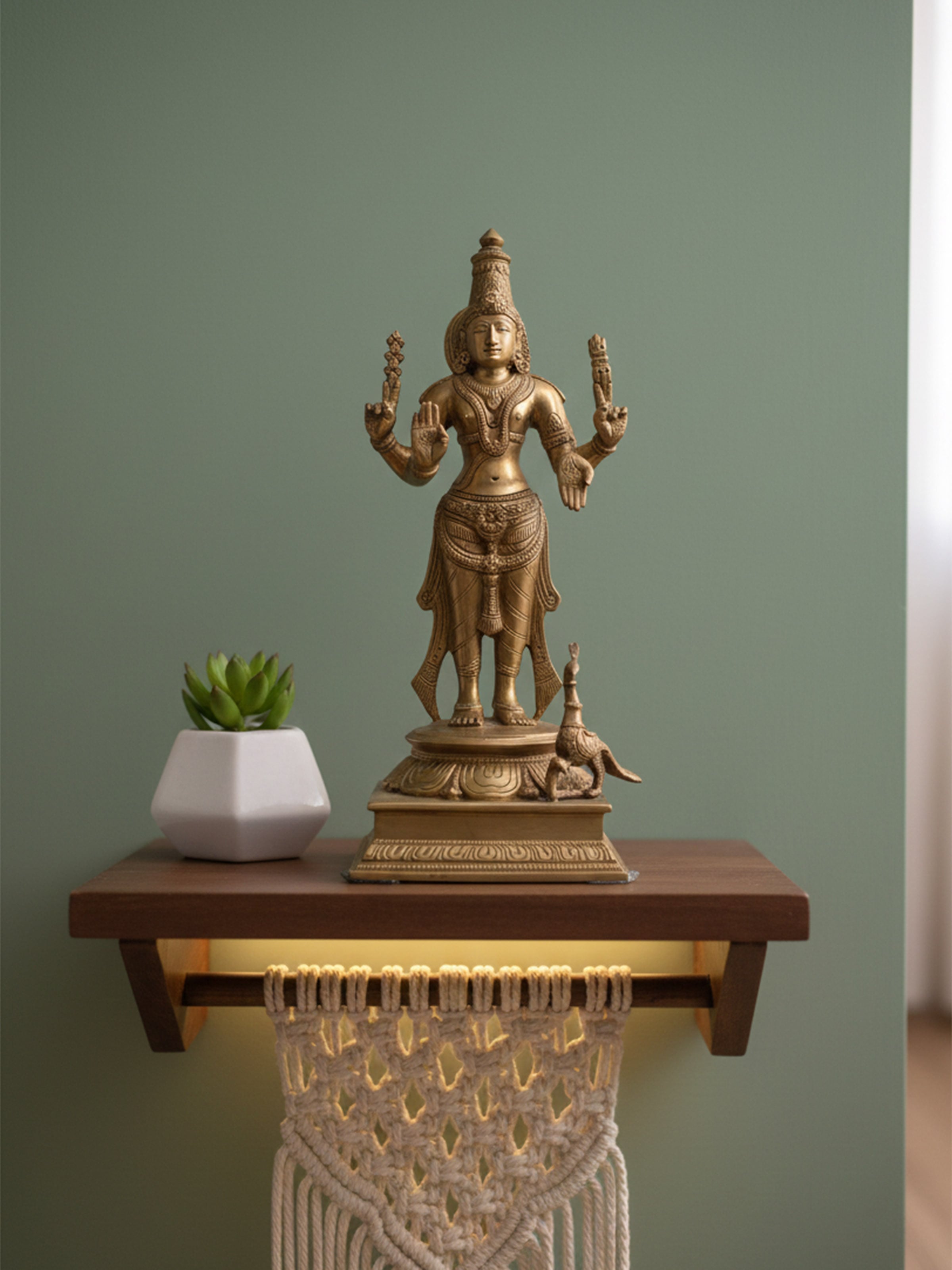 Bronze Cast Chennakeshava Idol