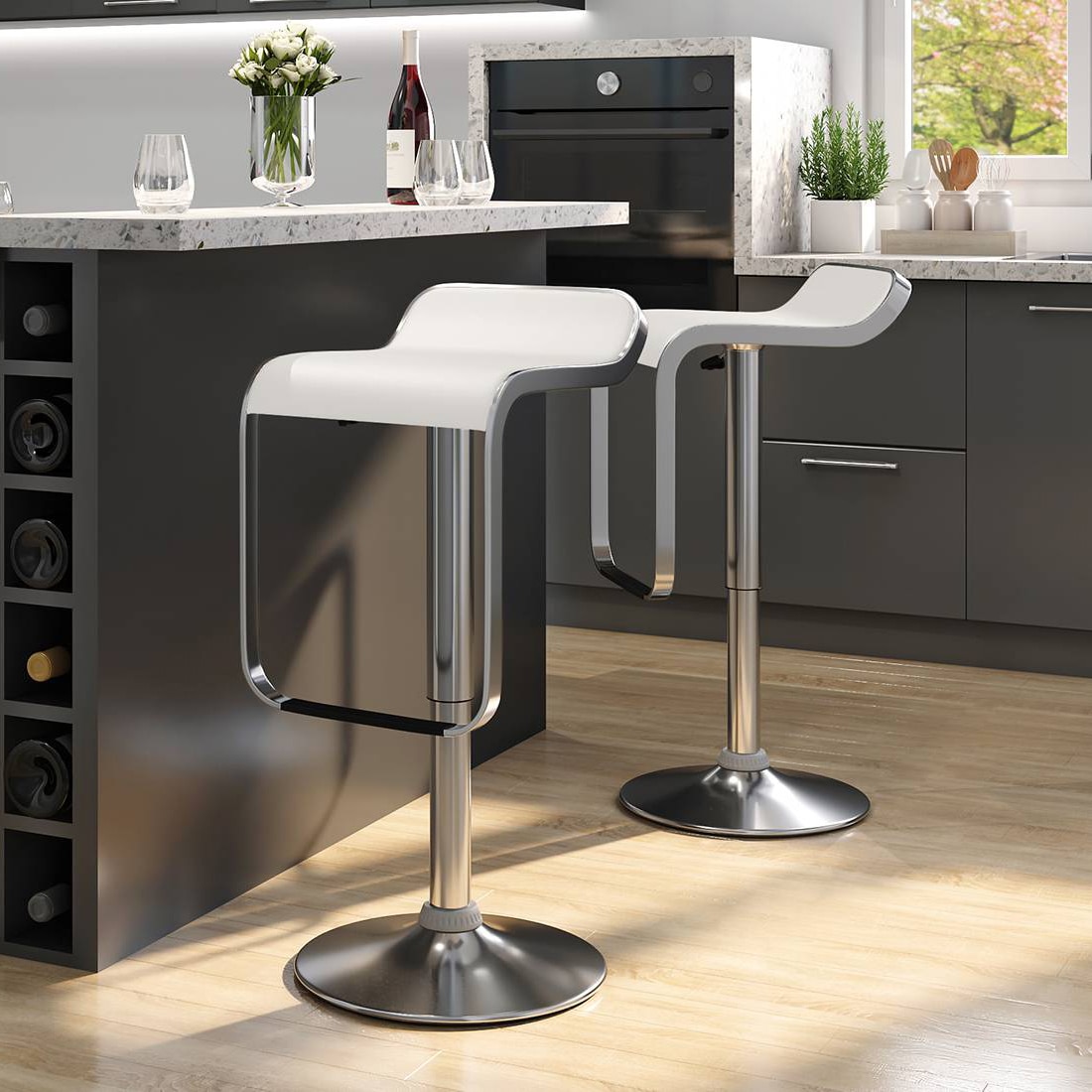 Draper Bar Chair - Set of 2