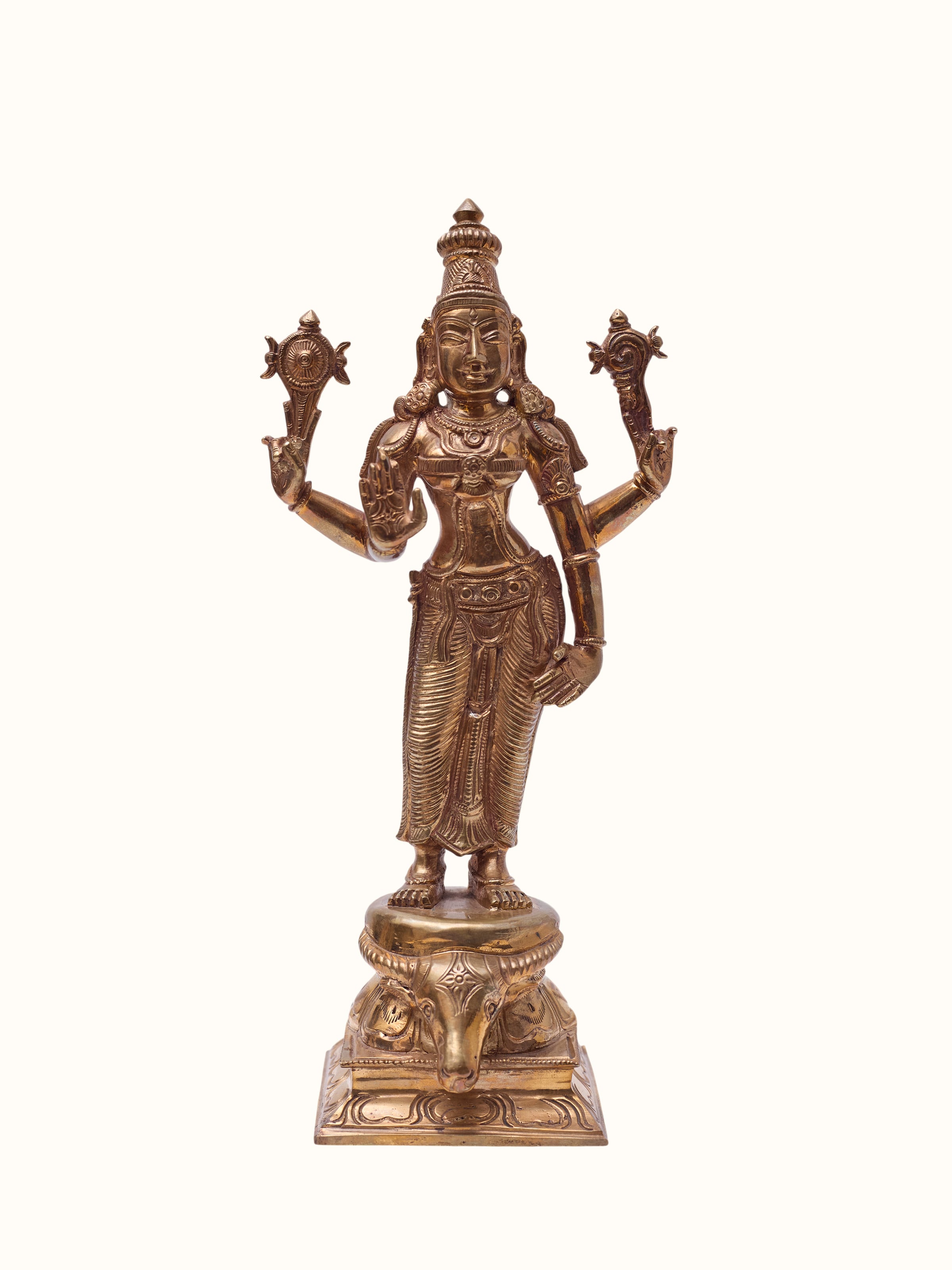 Bronze Cast Durga Idol