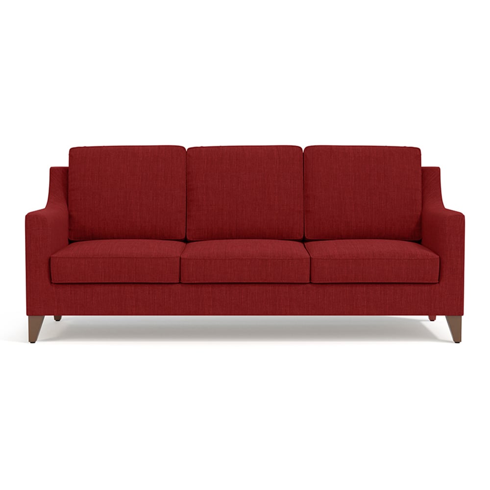 urban ladder Abbey 3 Seater Fabric Sofa in Salsa Red Colour-picture-19