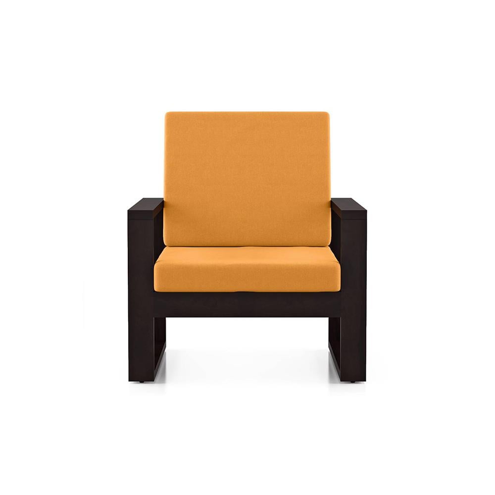 Eileen Wooden Sofa (Harvest Yellow)