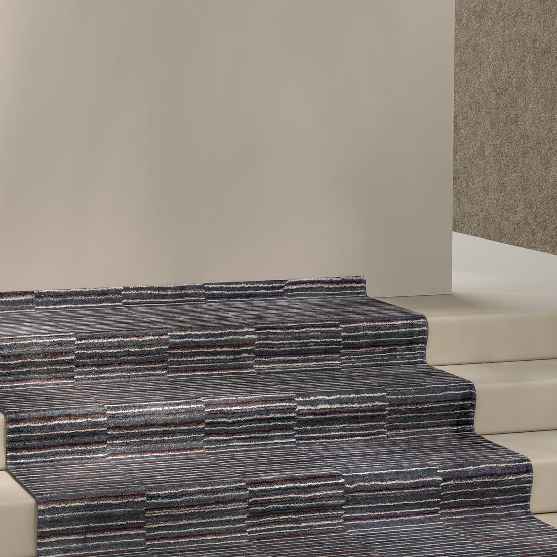 Jaipur Rugs Textured Wool And Viscose 5x8 Feet Smoke Grey Hand Tufted Rug Carpet