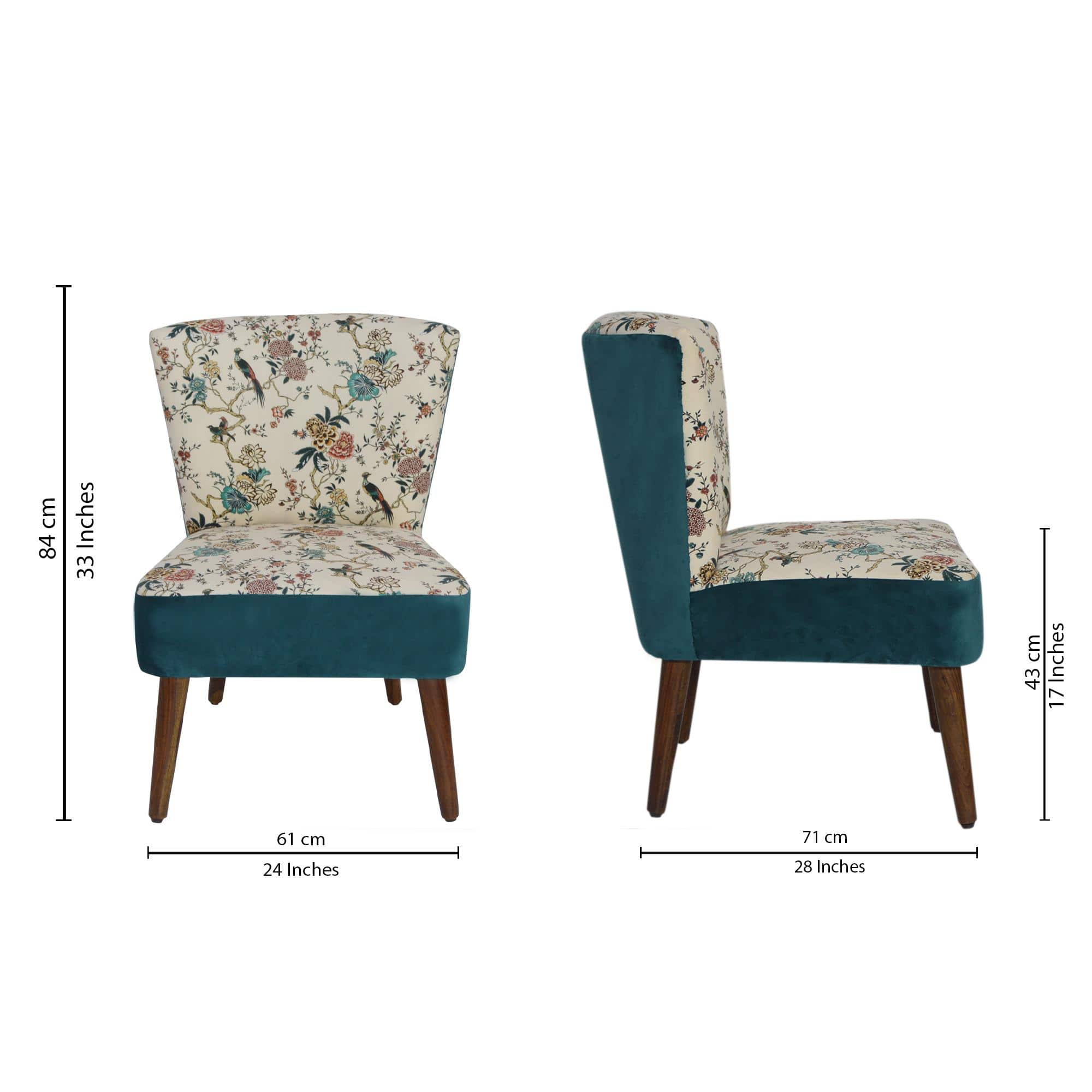 Rowan Accent Chair in Multi Colour