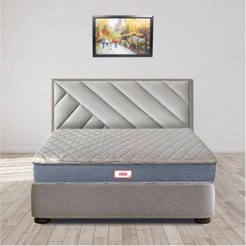 Health Spa Air Dual Comfort With SRTX Technology 5 Inch King Size Bonded Foam Mattress (81X70 Inches), Infused Cool Gel, NASA Approved Memory Foam, All Side Quilted