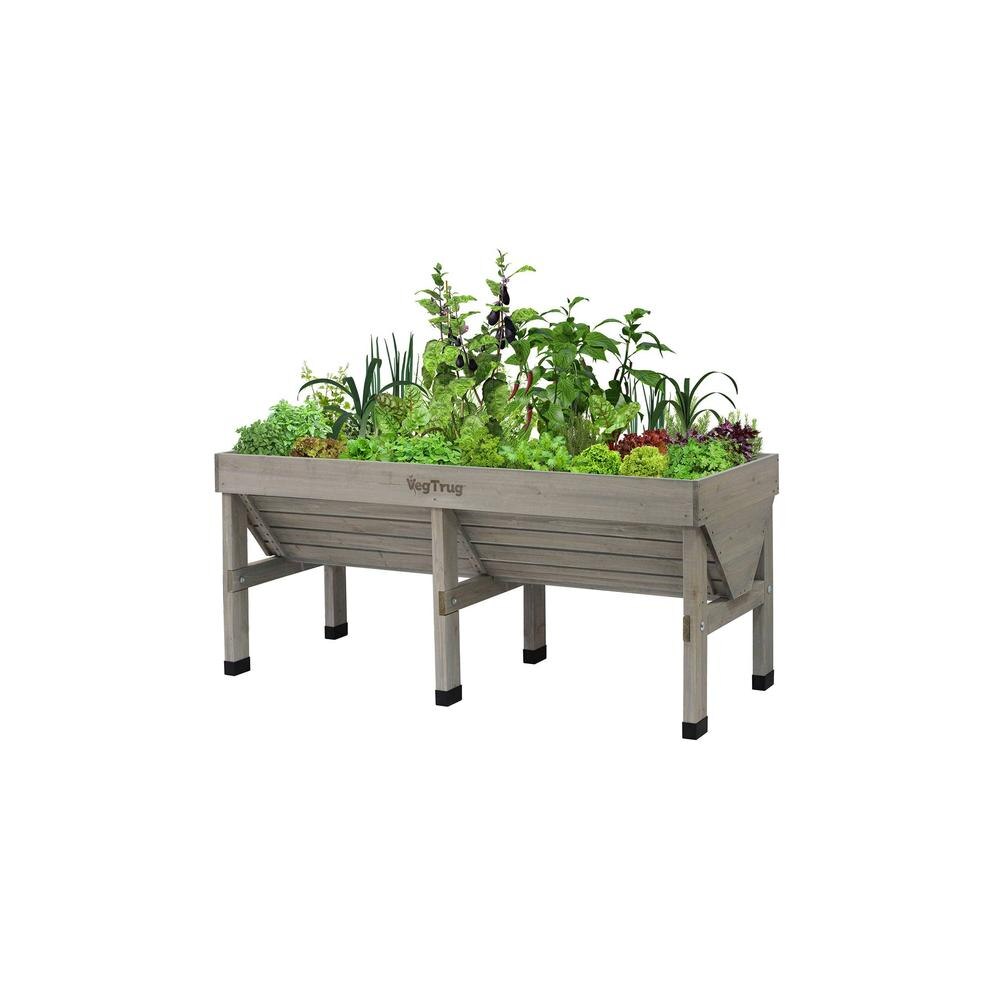 VegTrug Classic Medium 1.8m Grey Wash