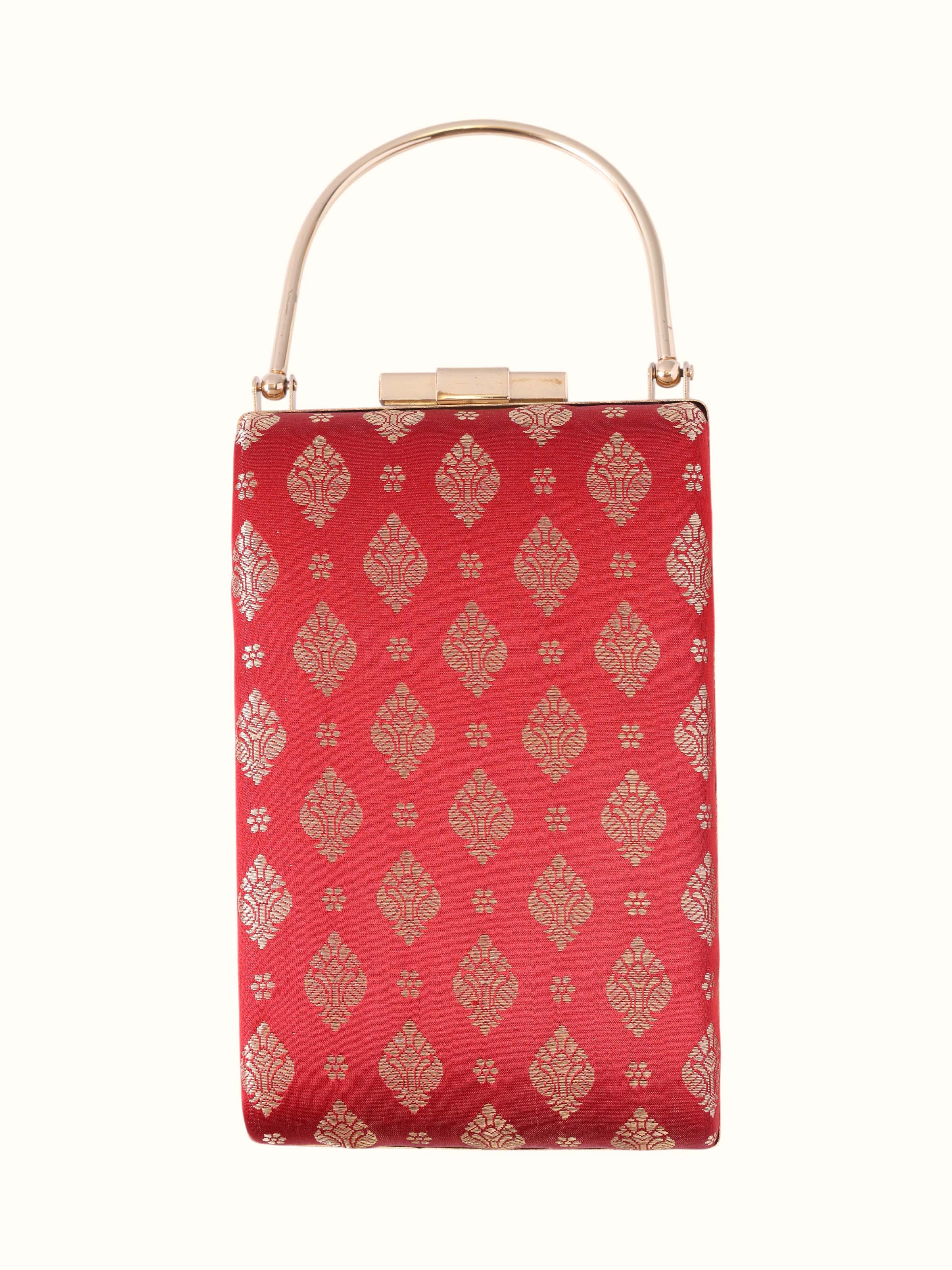 Handwoven Brocade Clutch