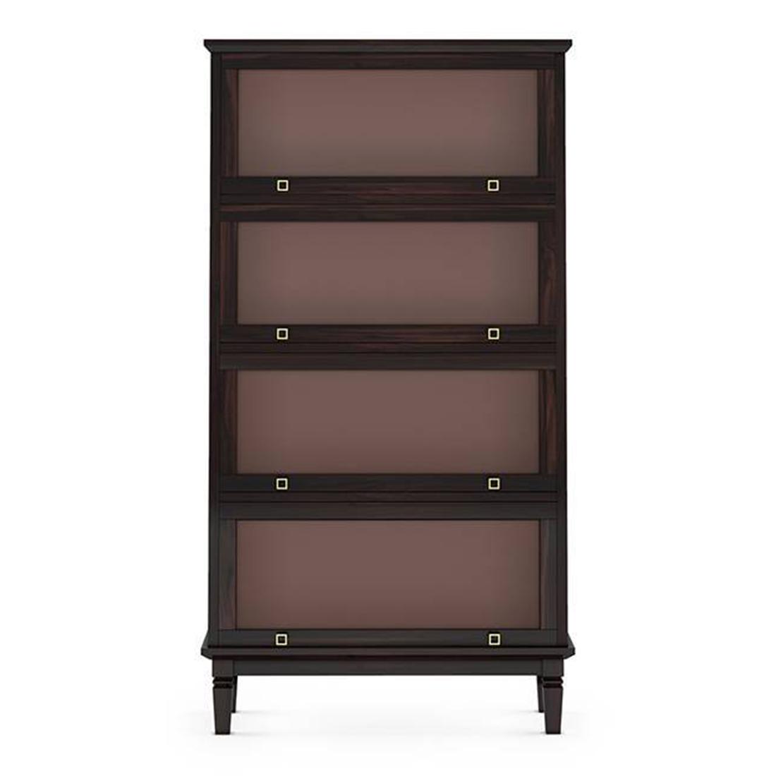 Malabar Solid Wood Bookshelf in Mango Mahogany Finish