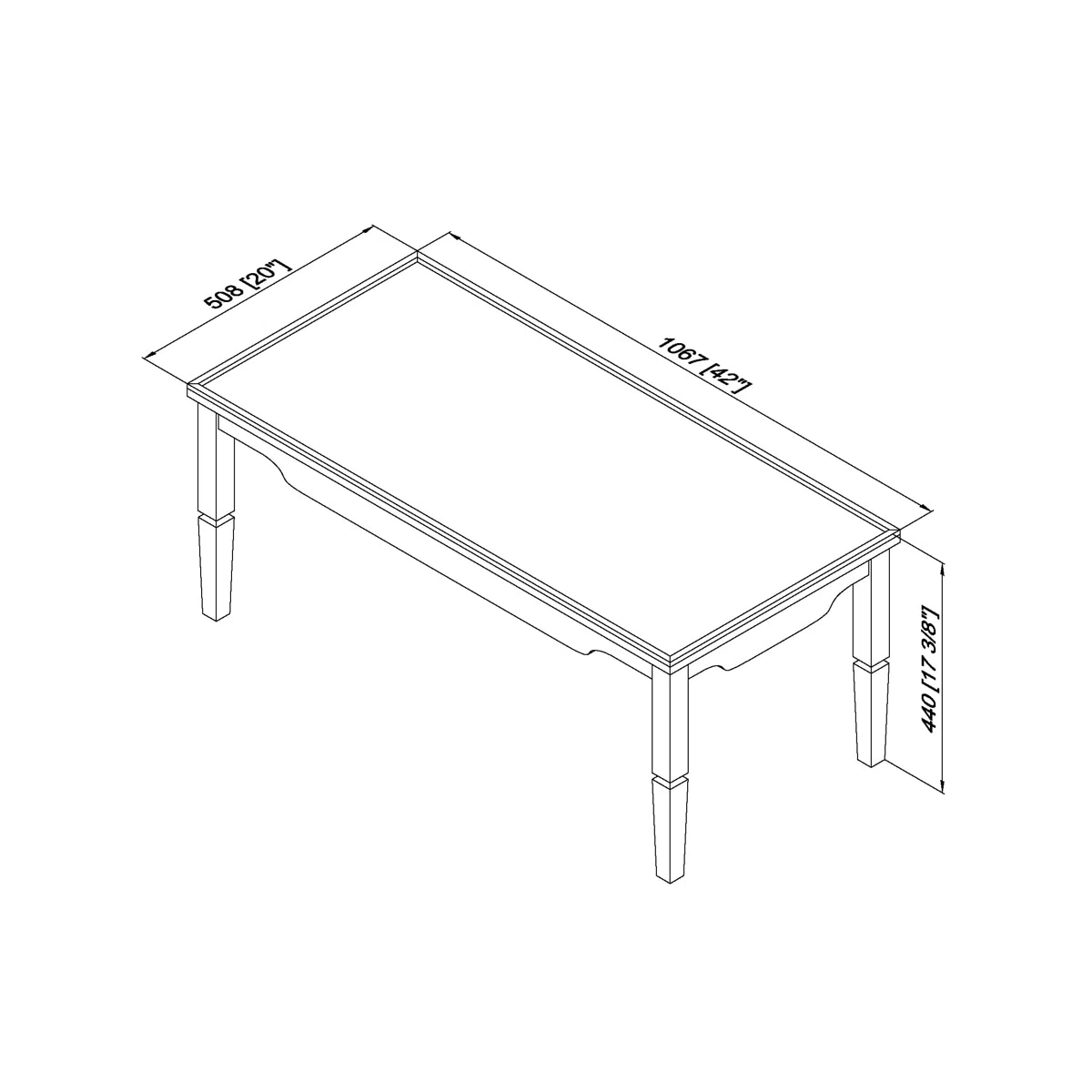 Becki Owens X Livabliss Doheny Coffee Table