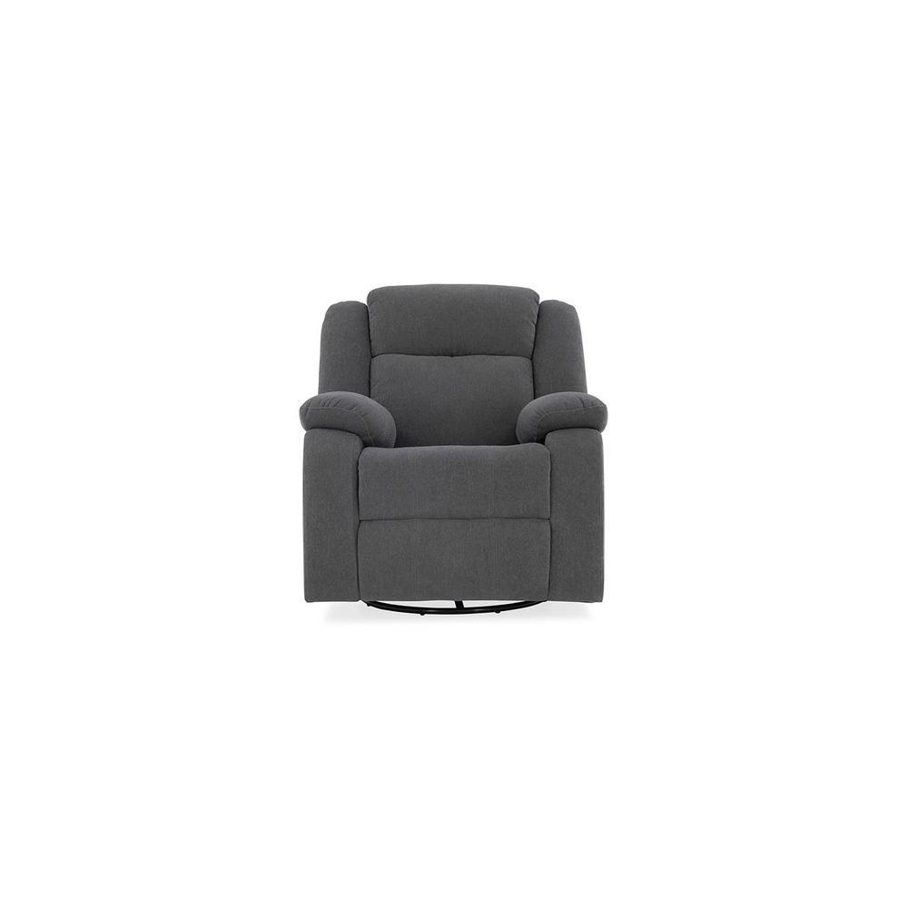 Avalon Fabric One Seater Manual Recliner in Grey Colour