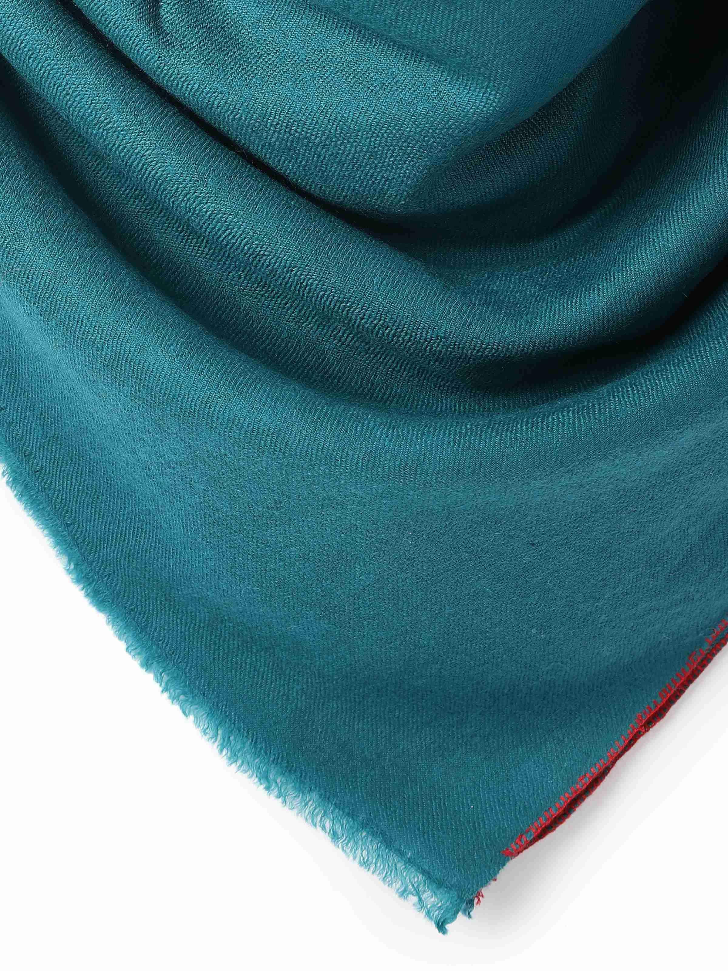 Blue Pashmina Kaaj Embroidered Handwoven Stole