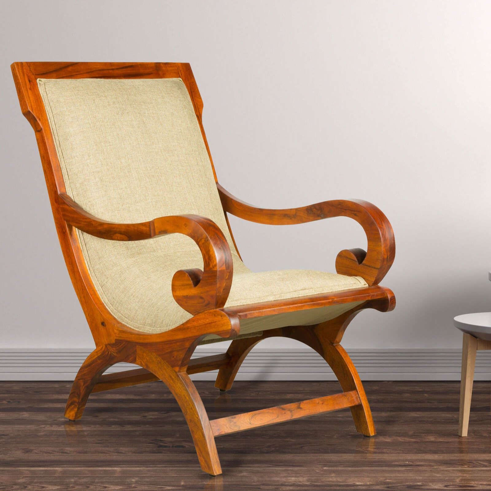 Rambo Relax Chair in Beige Fabric