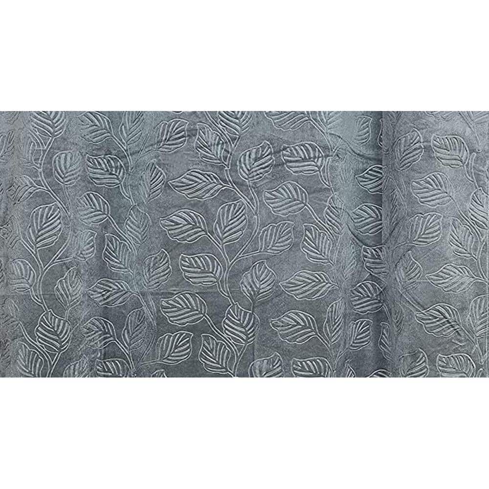 Velvet embo Pack of 2 Blackout Long Door Curtains