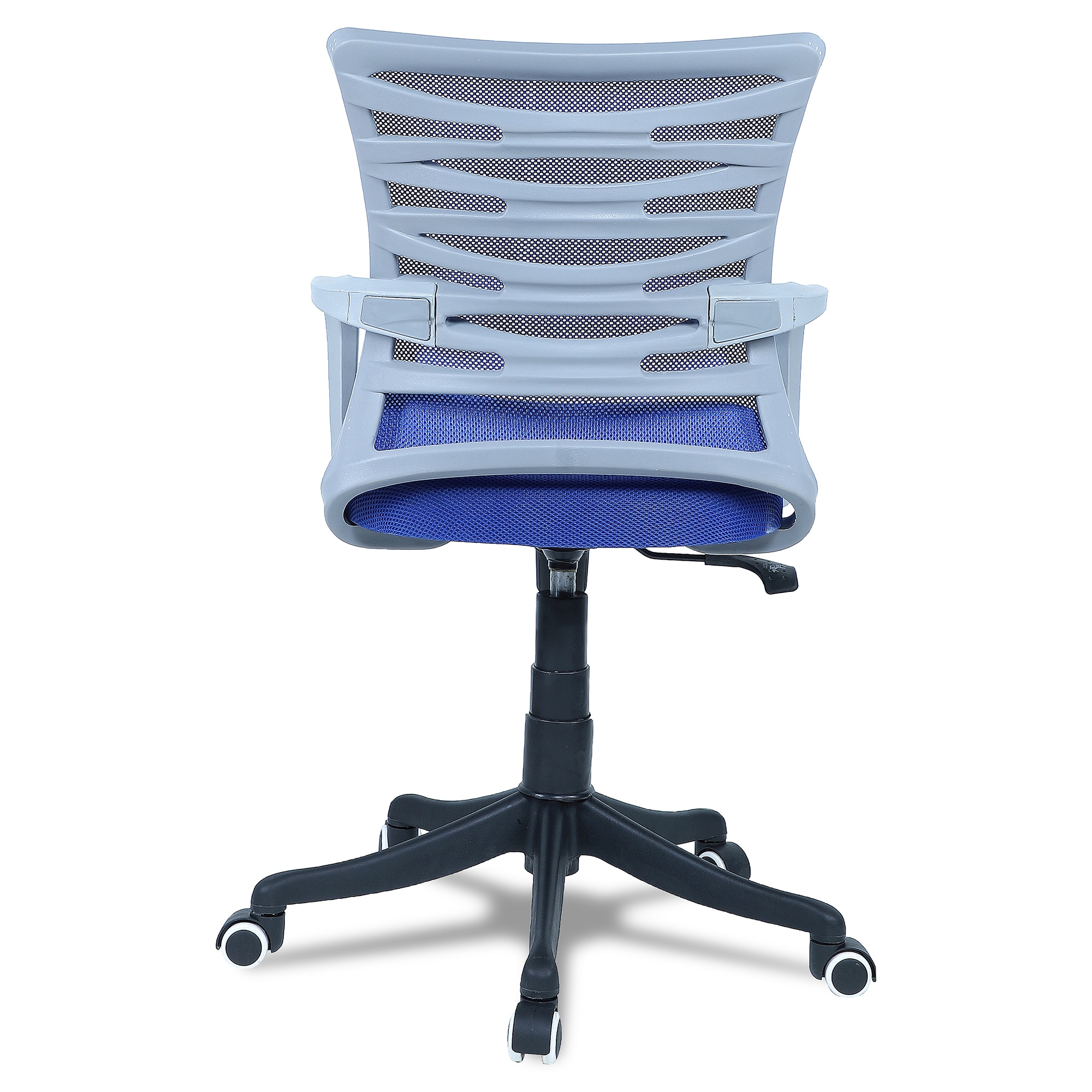 Xxeana Mid Back Ergonomic Chair in Blue Colour