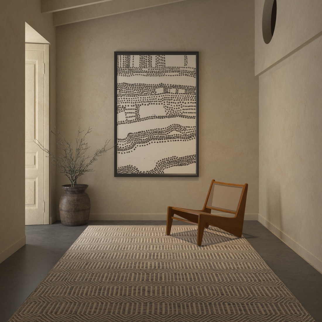 Jaipur Rugs Soft Basketweave Wool Viscose Dhurrie Rug White 6x9 ft - Jaipur Rugs
