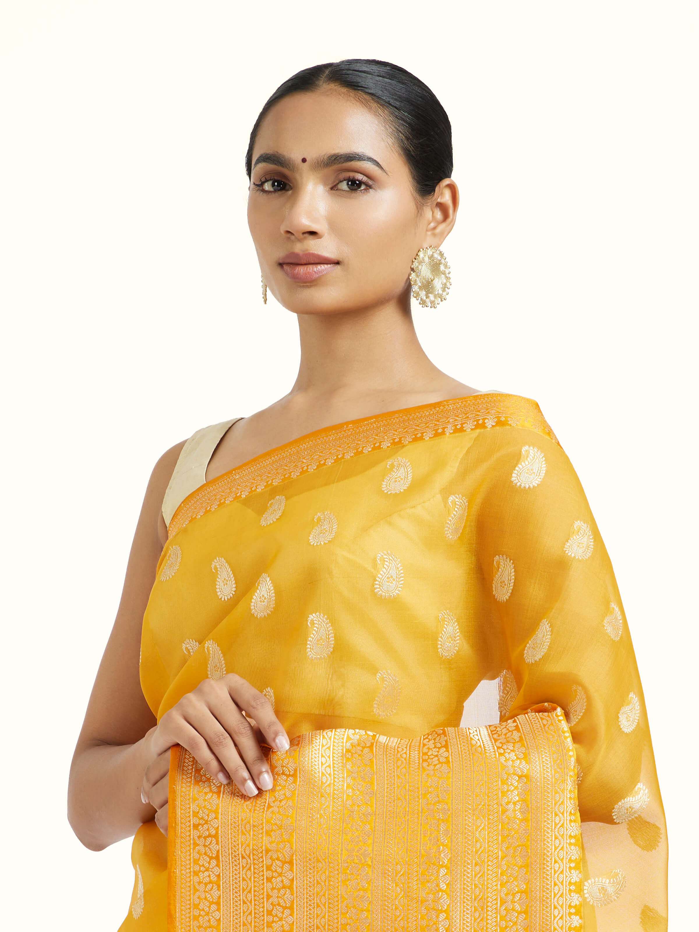 Trisha Mulberry Silk Banarasi Saree