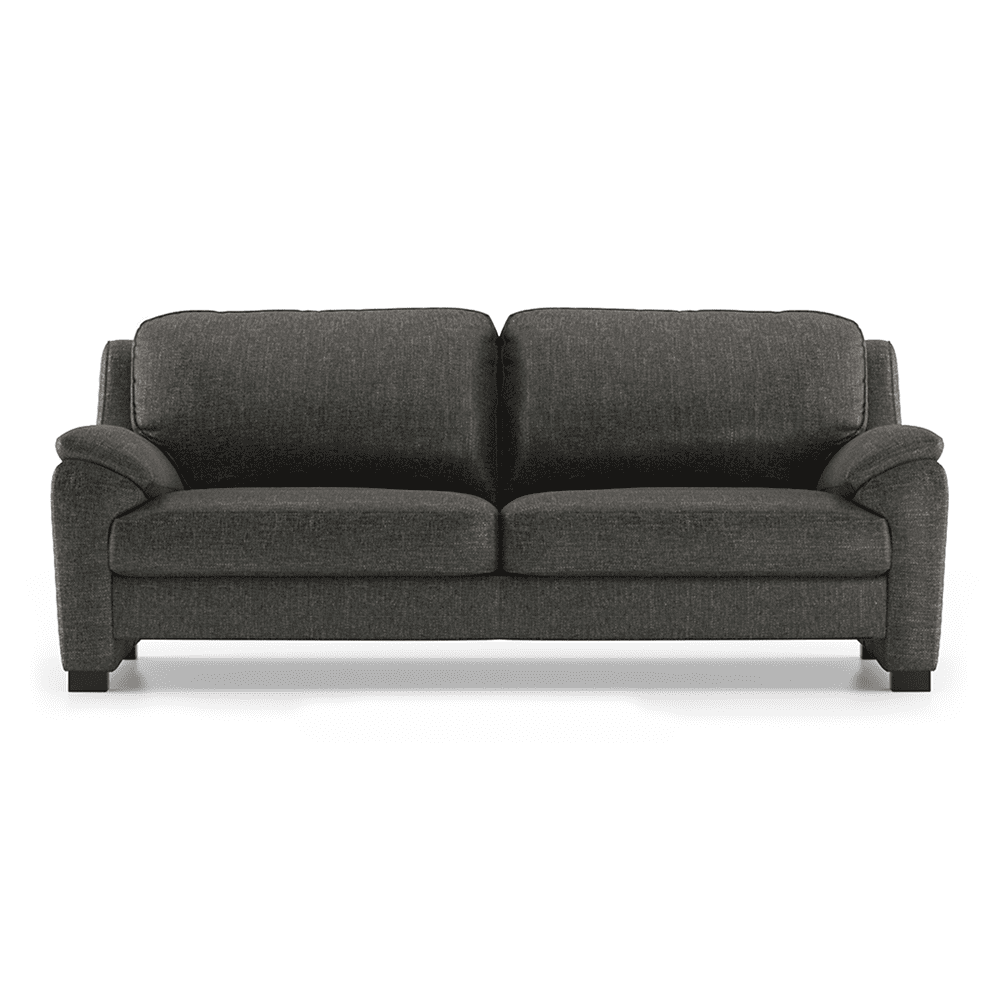 Farina Essential 3 Seater Fabric Sofa in Steel Grey Colour