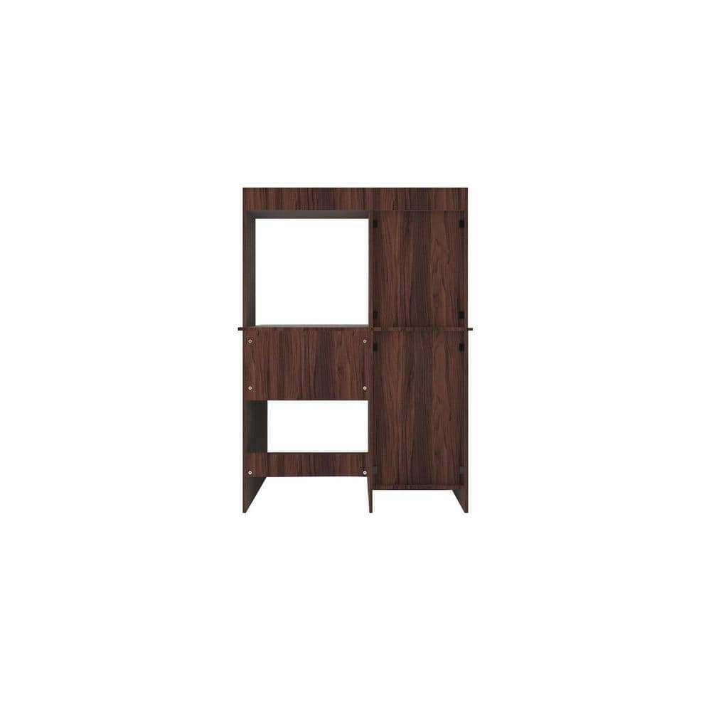 Sayoko Study Table (Rattan Door)