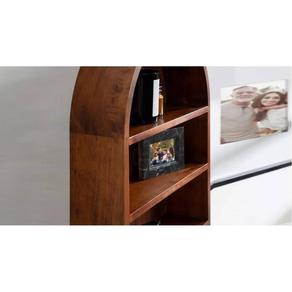 WOODENMOOD Rectangular Wall Rack