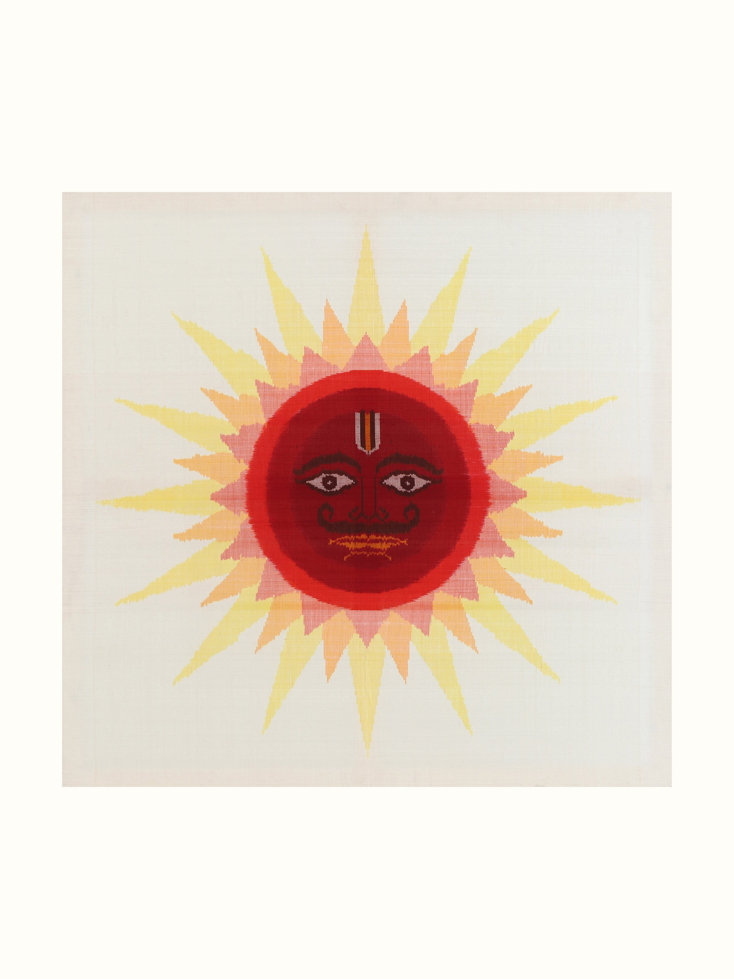 Ikat Sun Wall Hanging