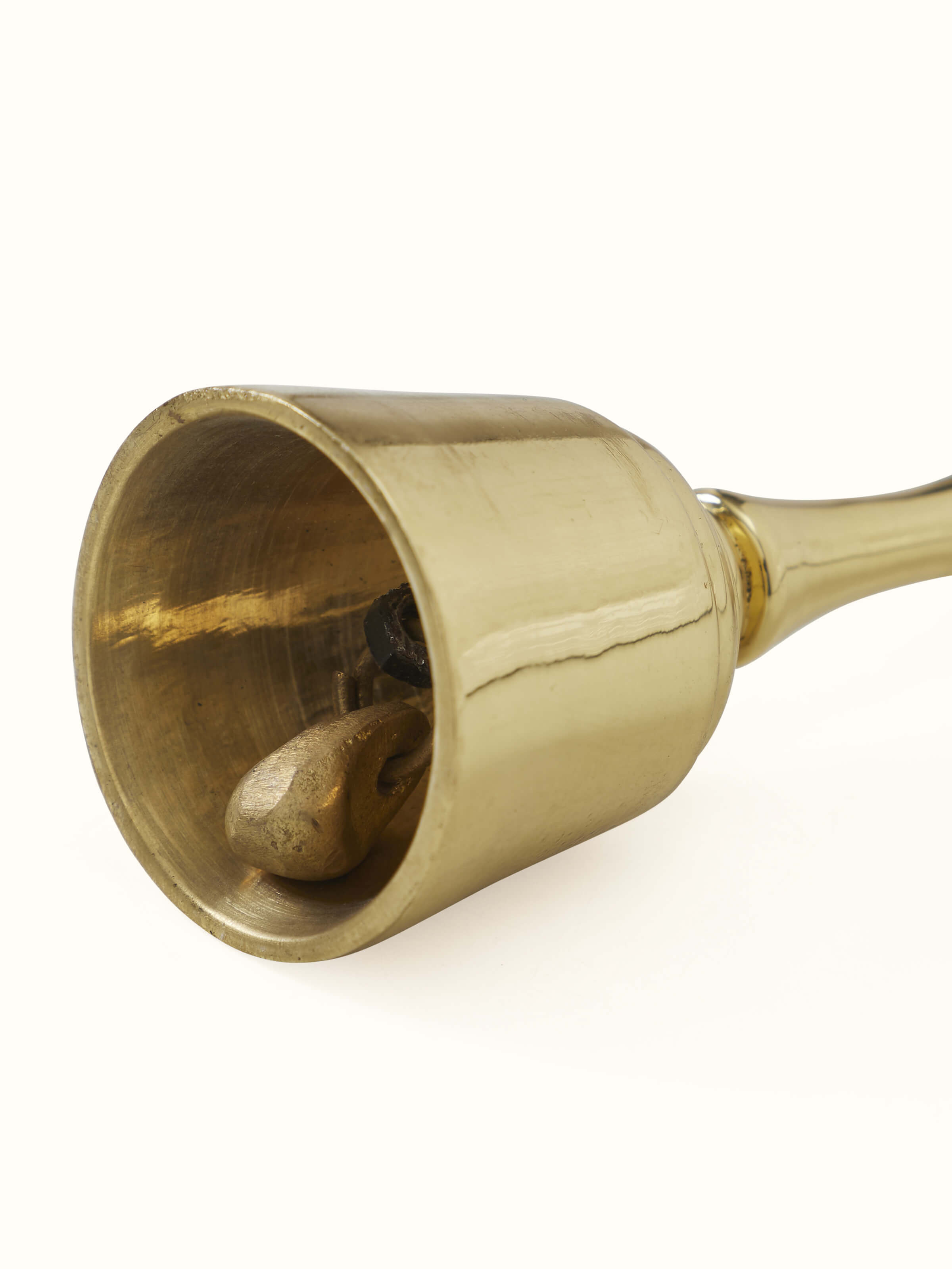 Lacquered Brass Pooja Bell