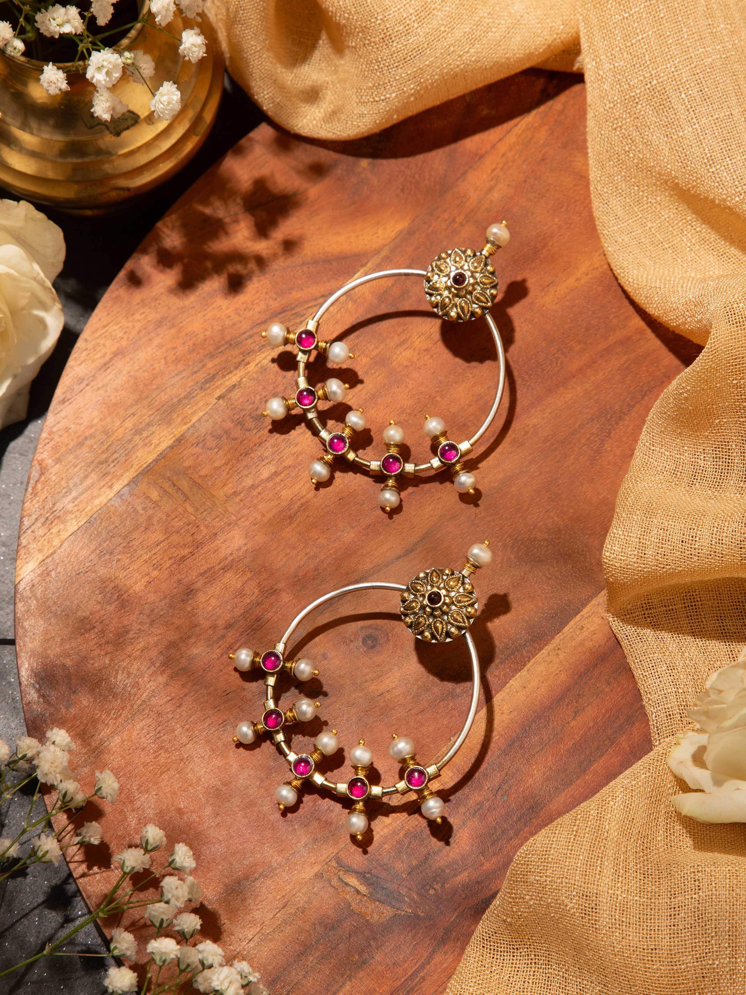 Silver Smithing Chandbalis