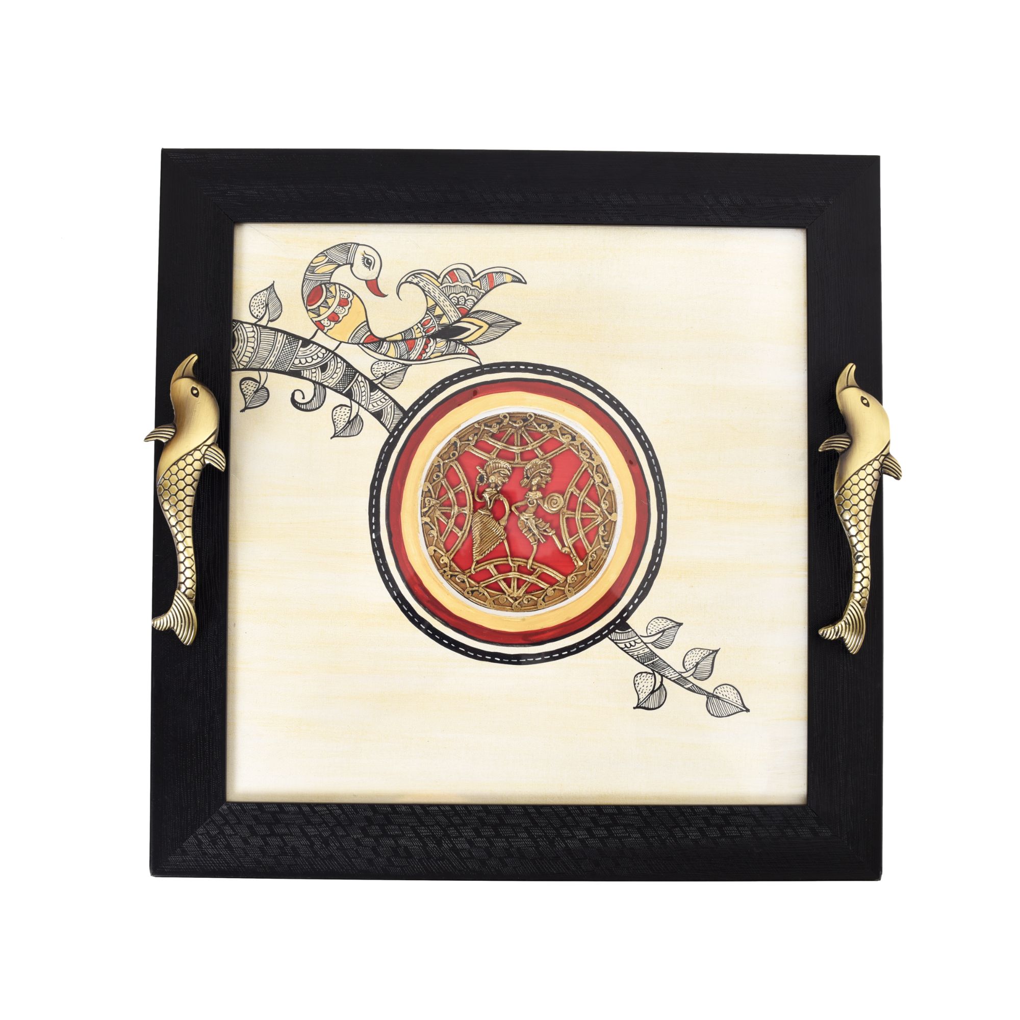 Artisan's Harmony Handcrafted Tray