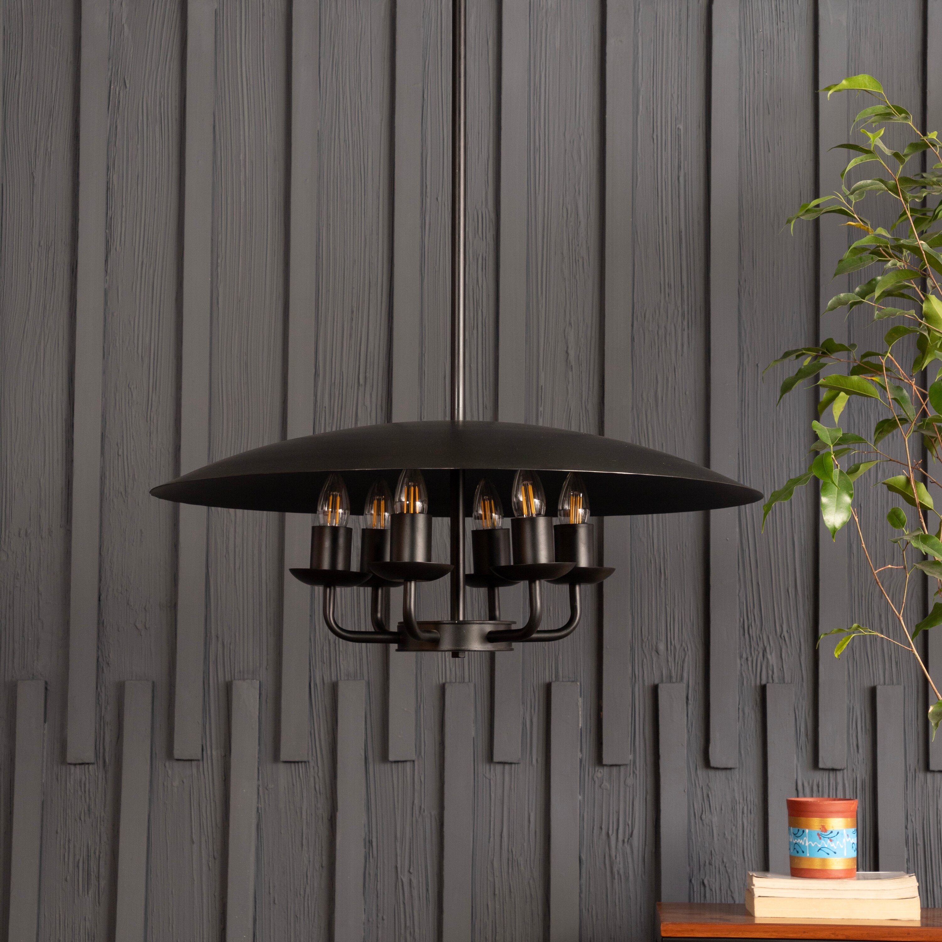 Pelican 6 Lt Chandelier By Shoppeefry