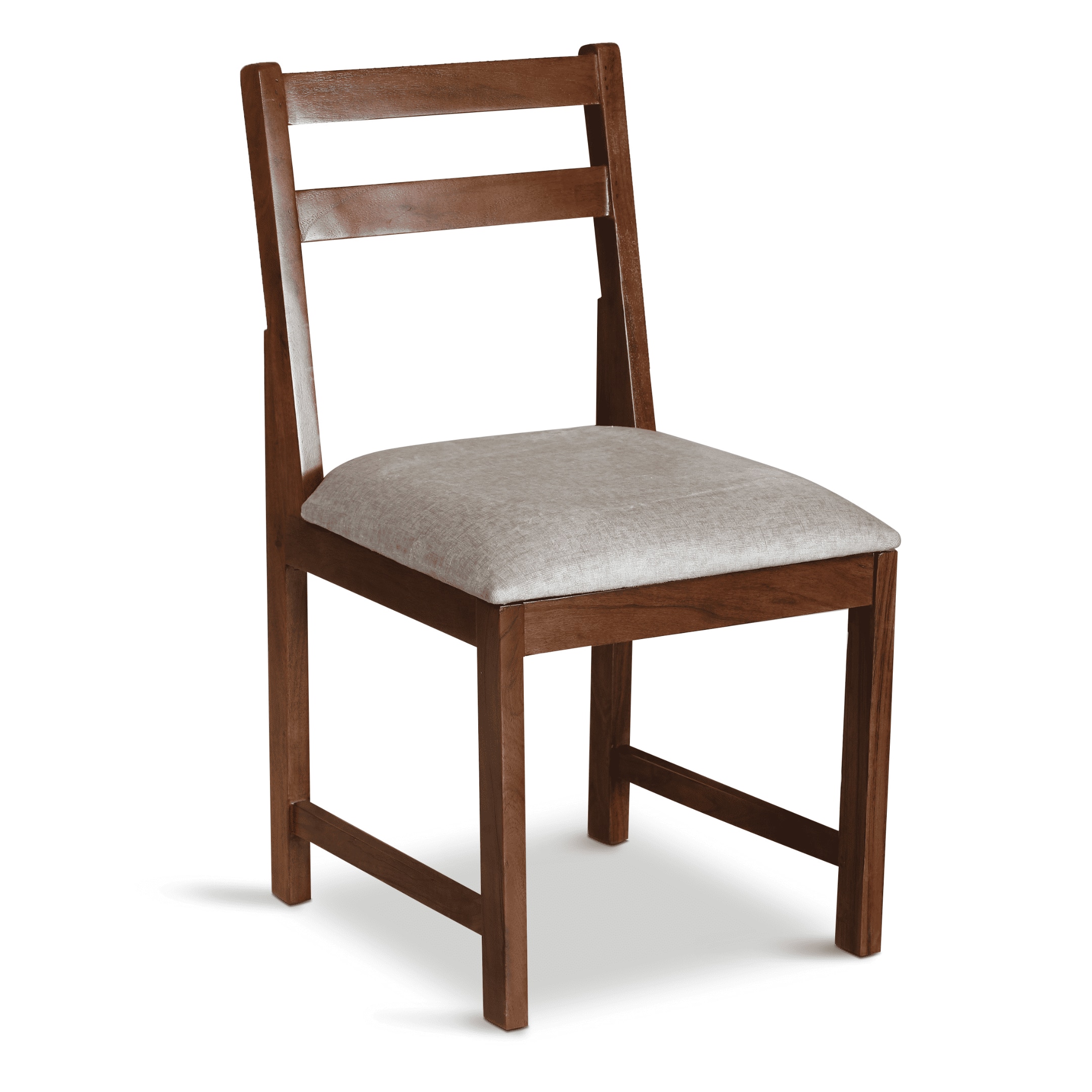 Globally Indian Sheesham Wood 4 Seater Dining Table Set With 4 Seater Cushioned Chairs