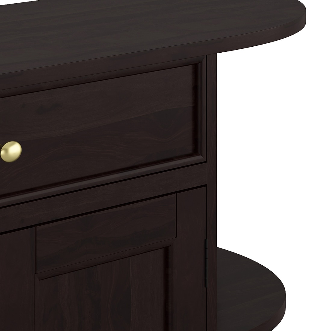 Ramore Solid Wood Sideboard in Mahogany Finish