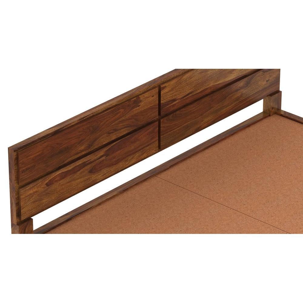 Simplicity Solid Wood King Size Box Storage Bed