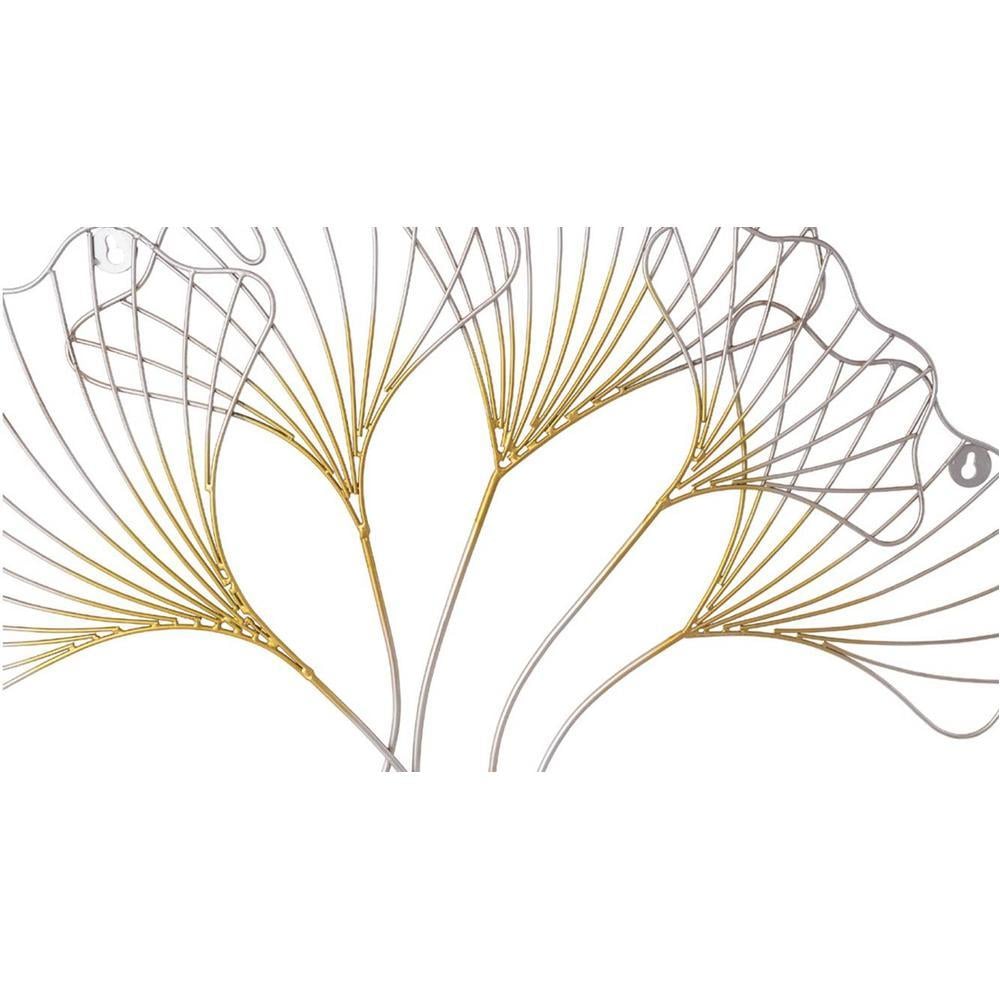 Multi-Finish Iron Wire Wall Decor
