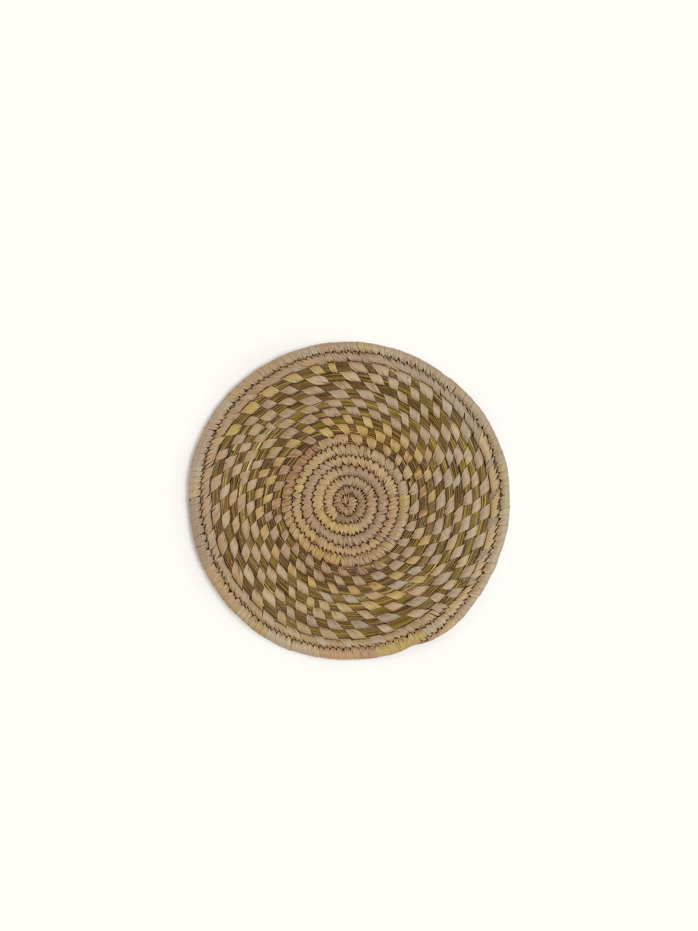 Close-up emphasizing the natural fibre quality and detailed craftsmanship