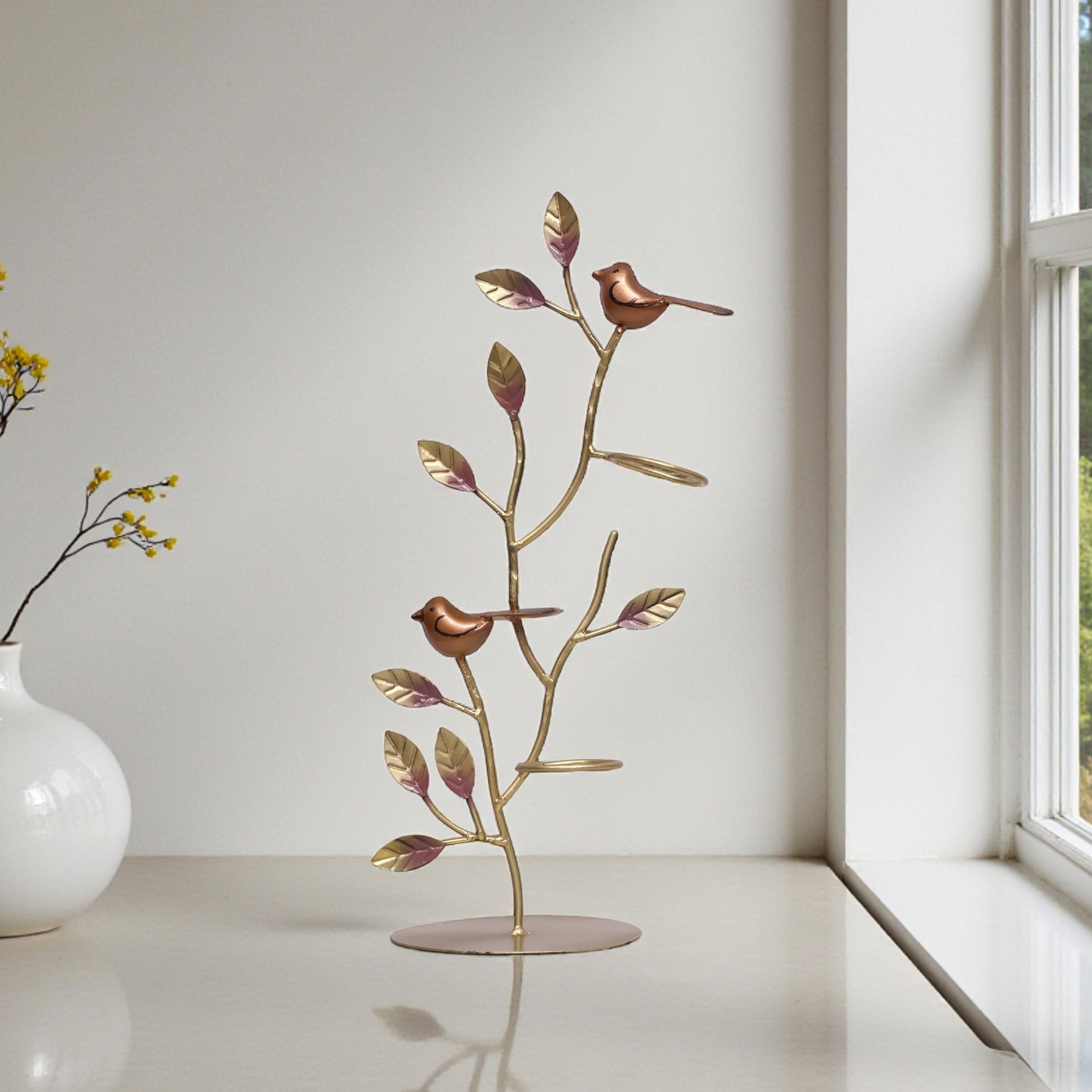 Brady Metal Showpiece in Multicolor - Vedas