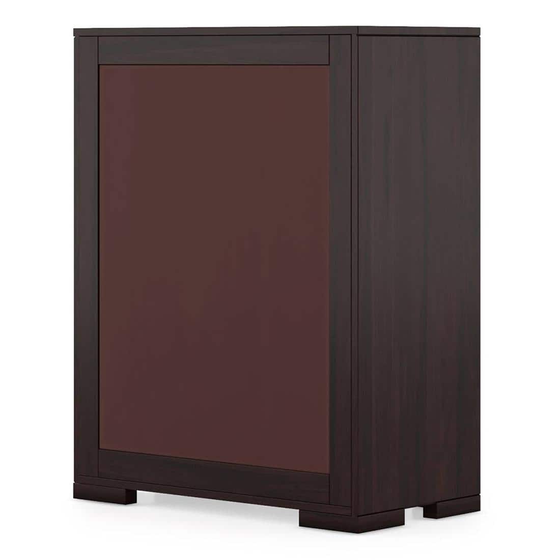 Madden 14 Pair Shoe Rack in Mahogany Finish