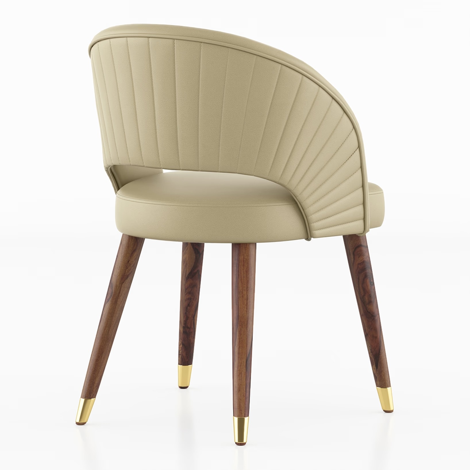 Atlas Solid Wood 6 Seater Compact Dining Table with 6 Celia Dining Chair