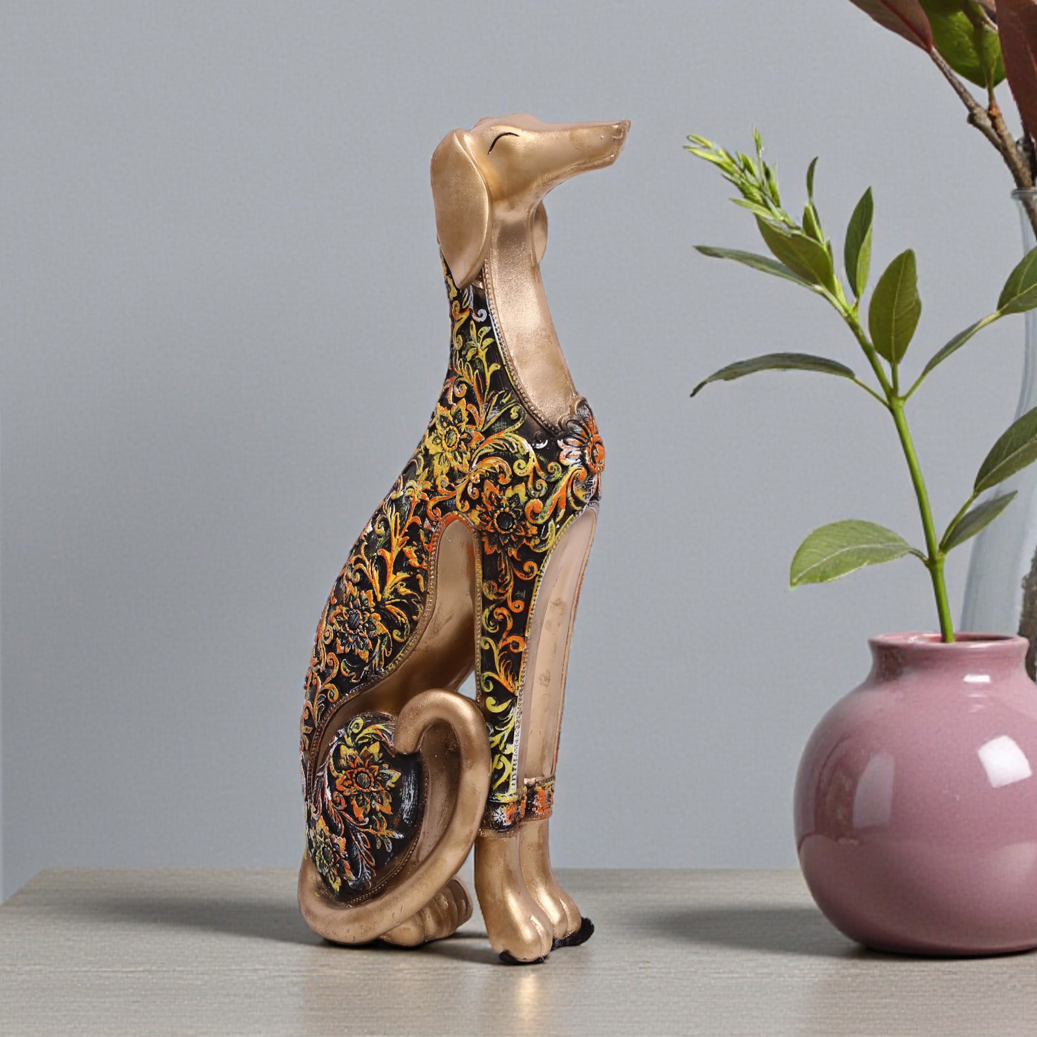 VEDAS Polyresin  Figurine in Multicolor - Vedas