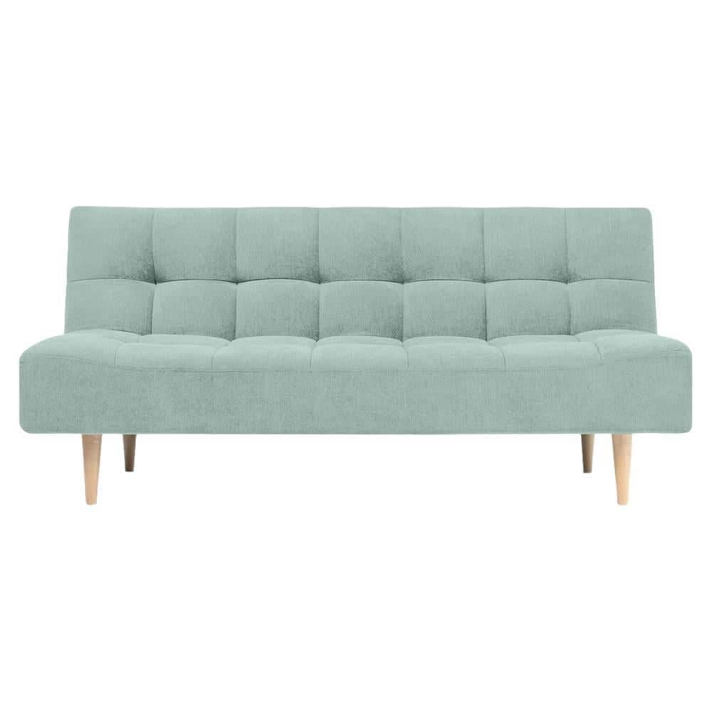 Ofra 3 Seater Sofa Cum Bed In Baby Blue Color