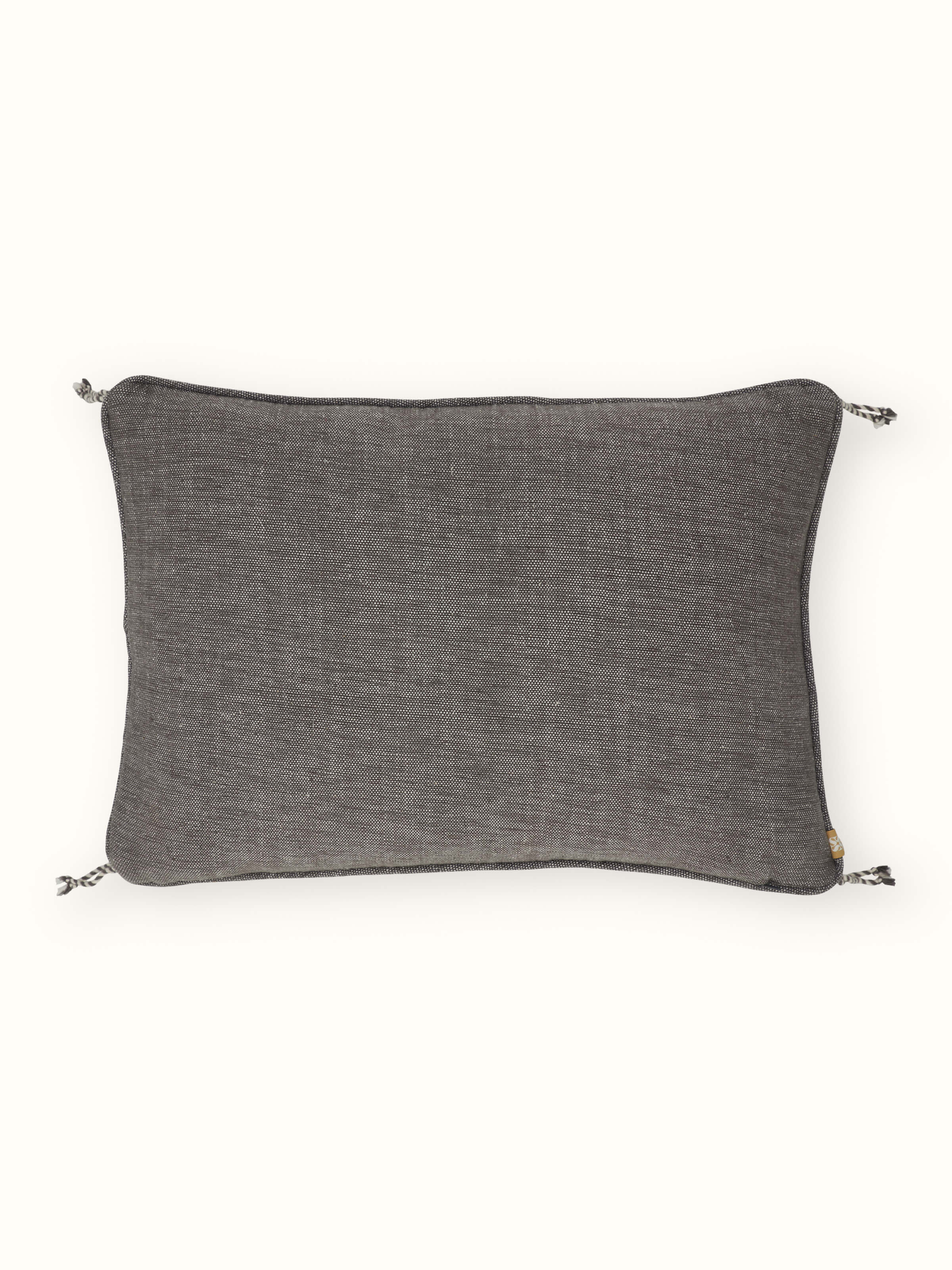 Anek Coffee Cotton Bhujodi Handloom Cushion Cover