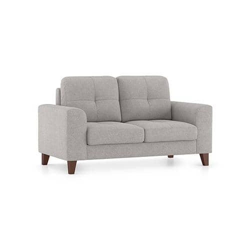 Verona Essential 2 Seater Fabric Sofa in Vapour Grey Colour