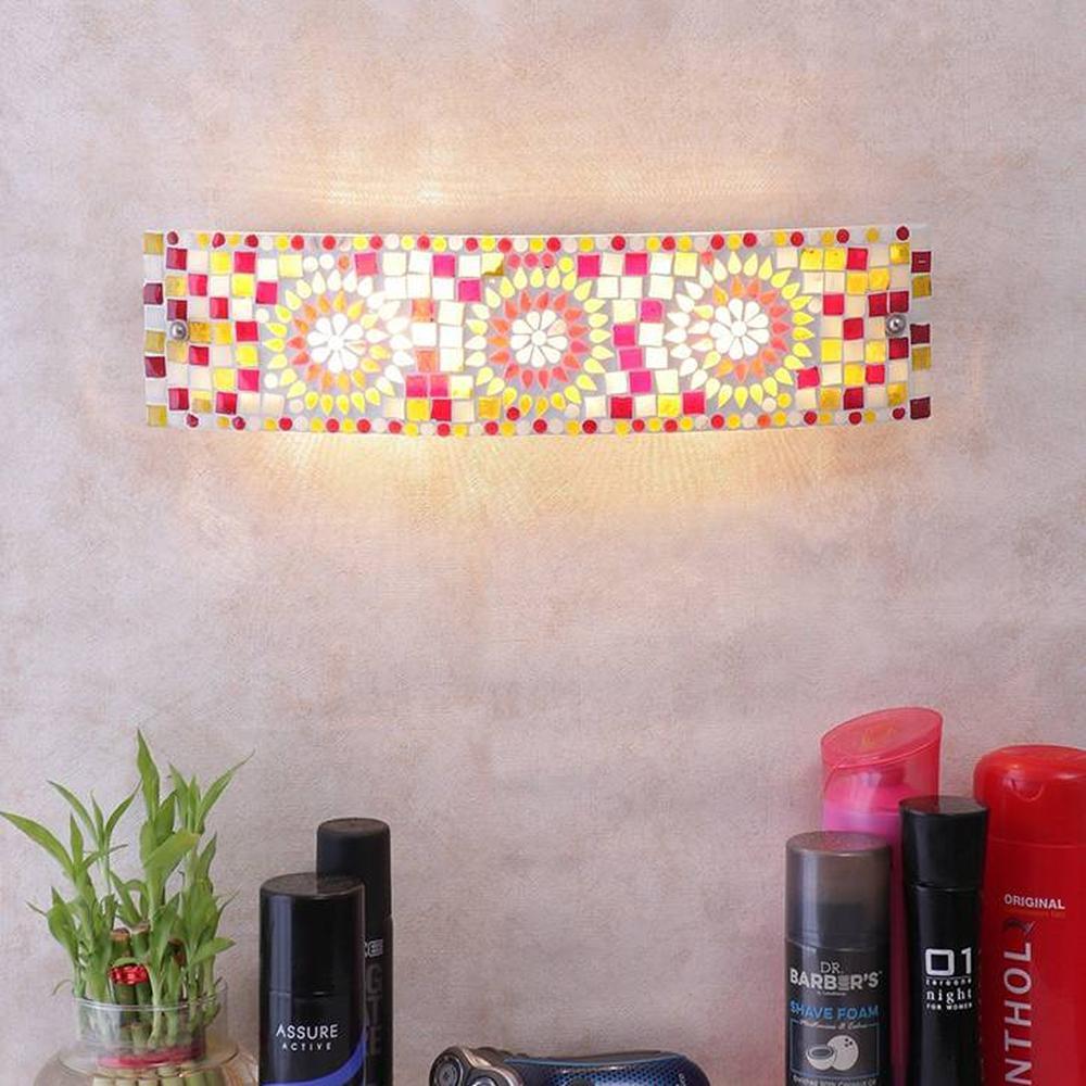 Cade Multicolour Glass Wall Light