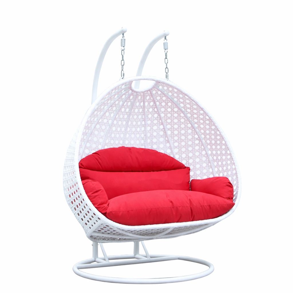 Zariah Metal Swing in White Color - with Stand - Carrybird