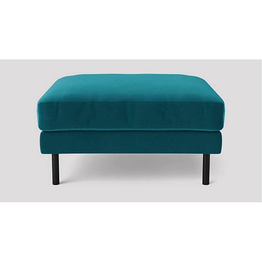 Munich Ottoman Color in T Blue
