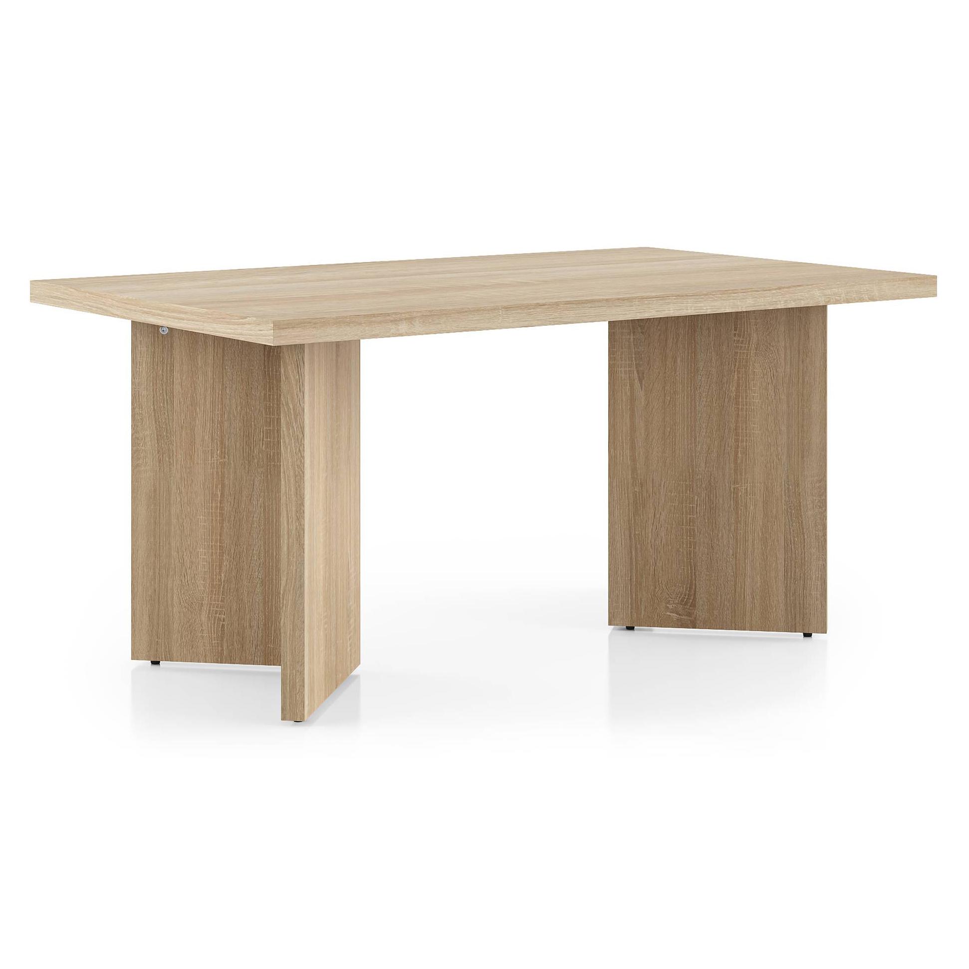 Awdry Rectangular Engineered Wood Coffee Table In Sonoma Oak Finish