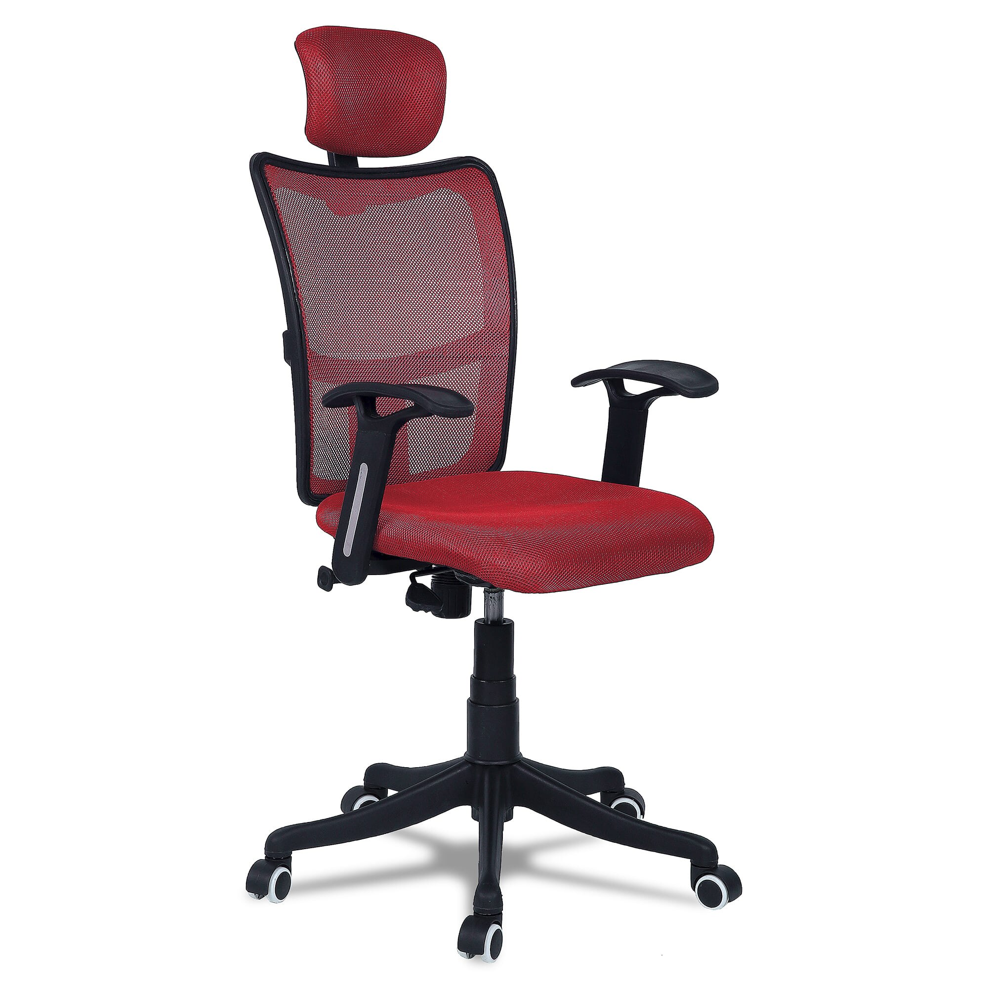 Jeaorda High Back Ergonomic Chair in Red Colour